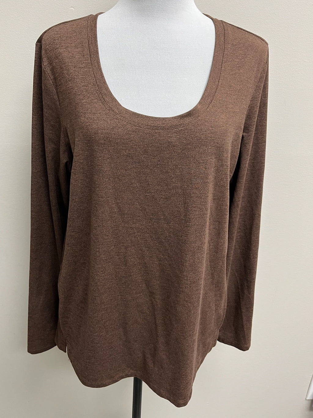 Used Women’s Brown Long Sleeve Shirt