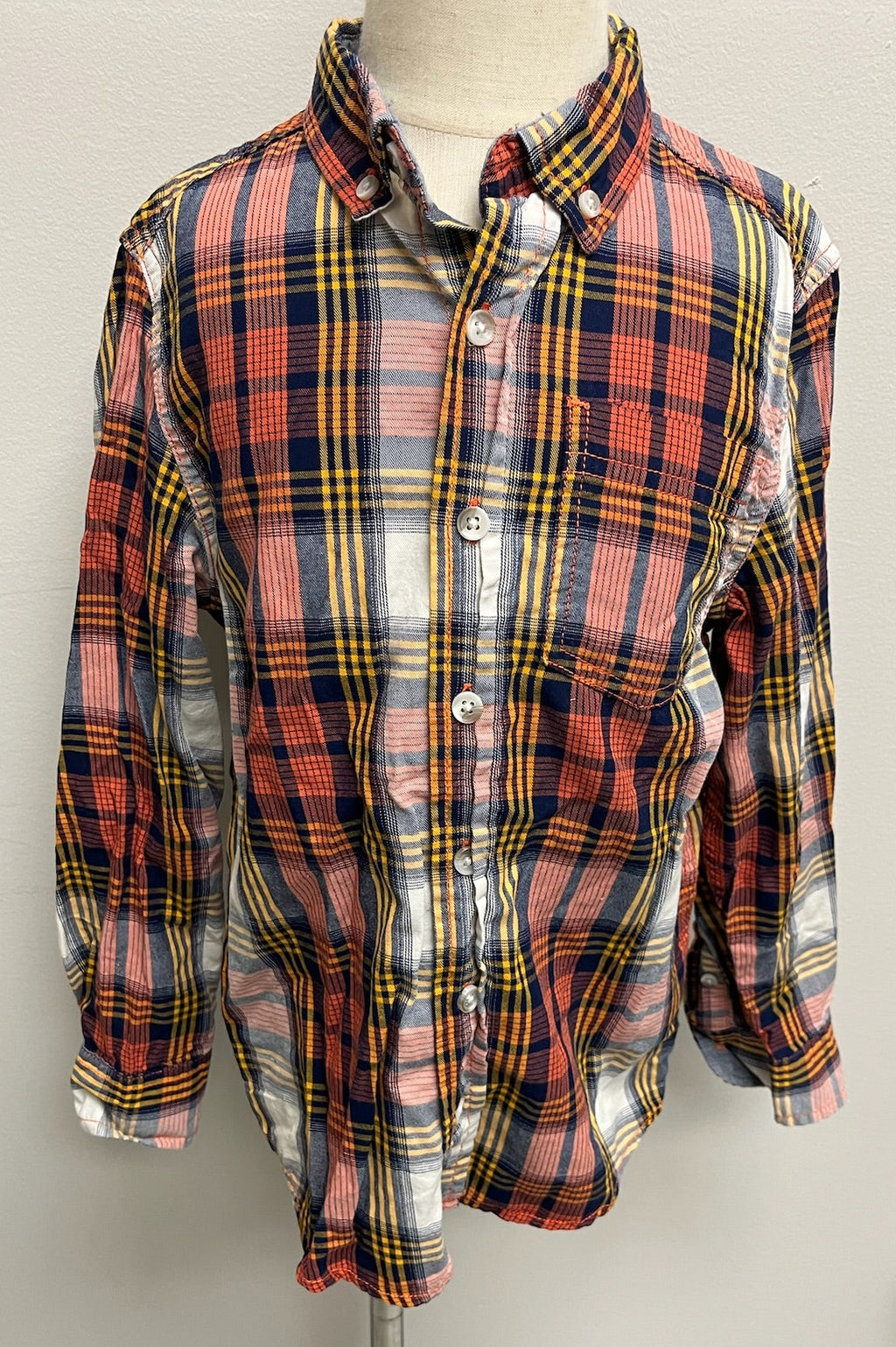 Used Boys Button Up Long Sleeve