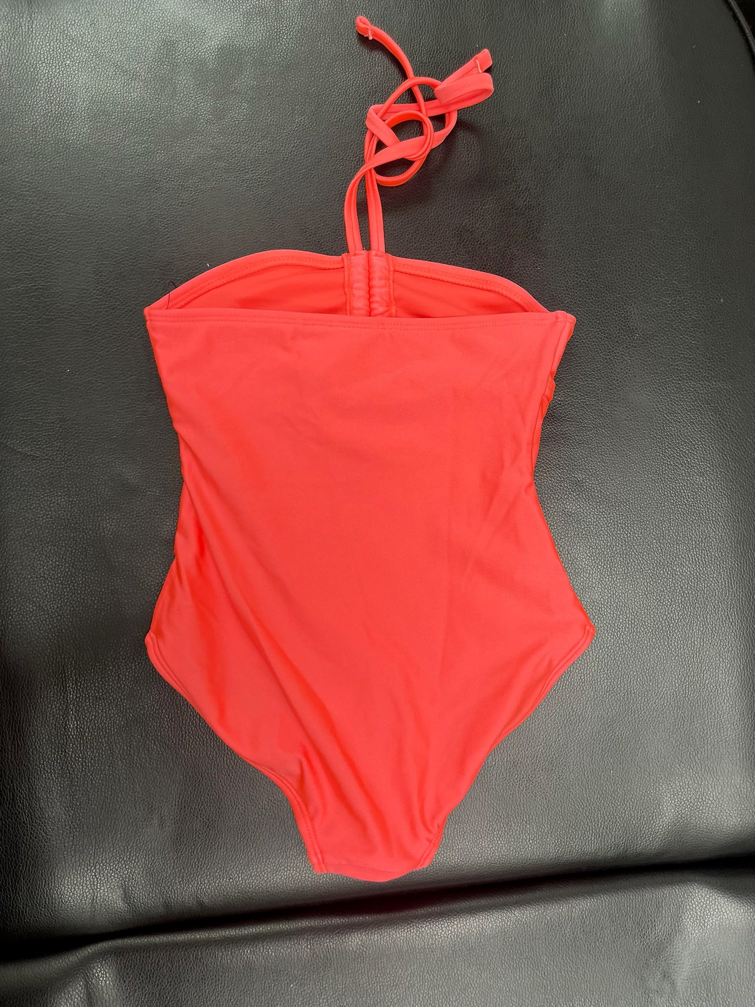 Girls Peach Bathing Suit