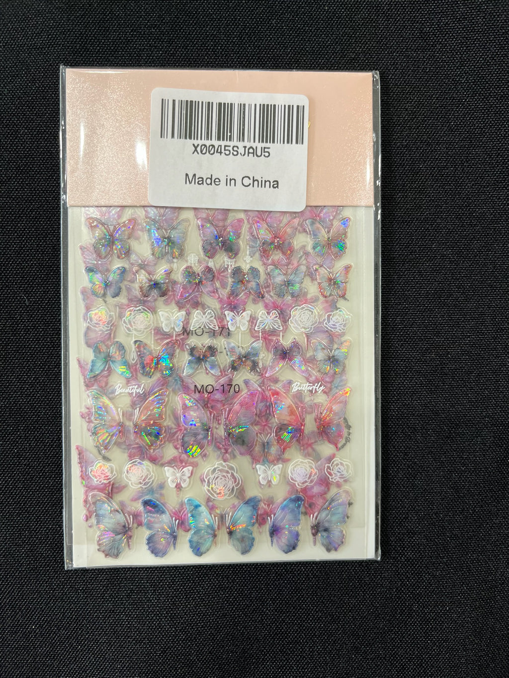Butterfly Nail Decals