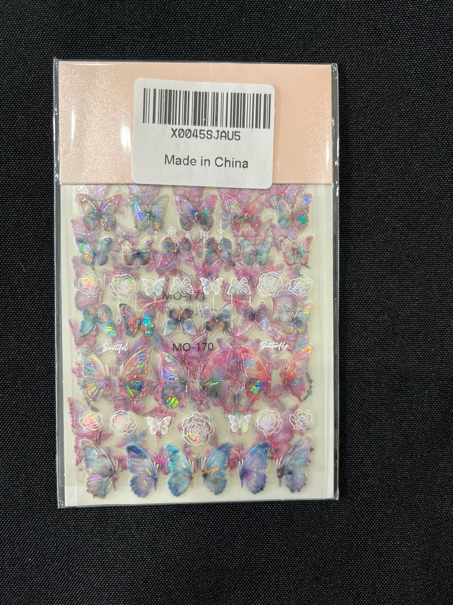 Butterfly Nail Decals