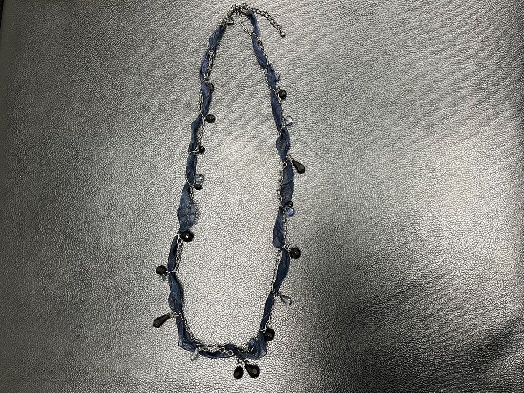 Navy Blue Necklace