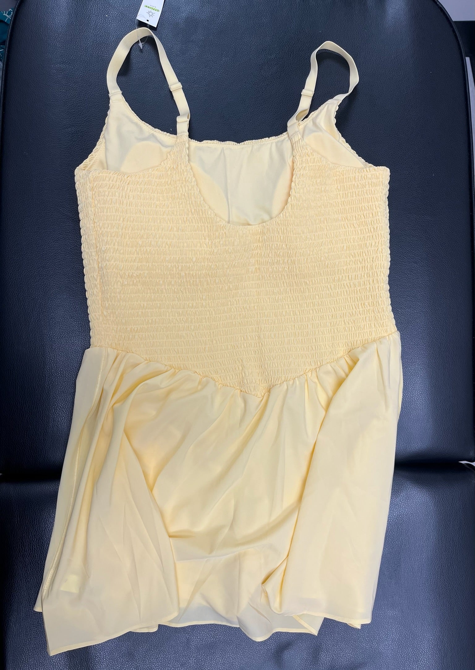 Women’s Yellow Tennis Dress