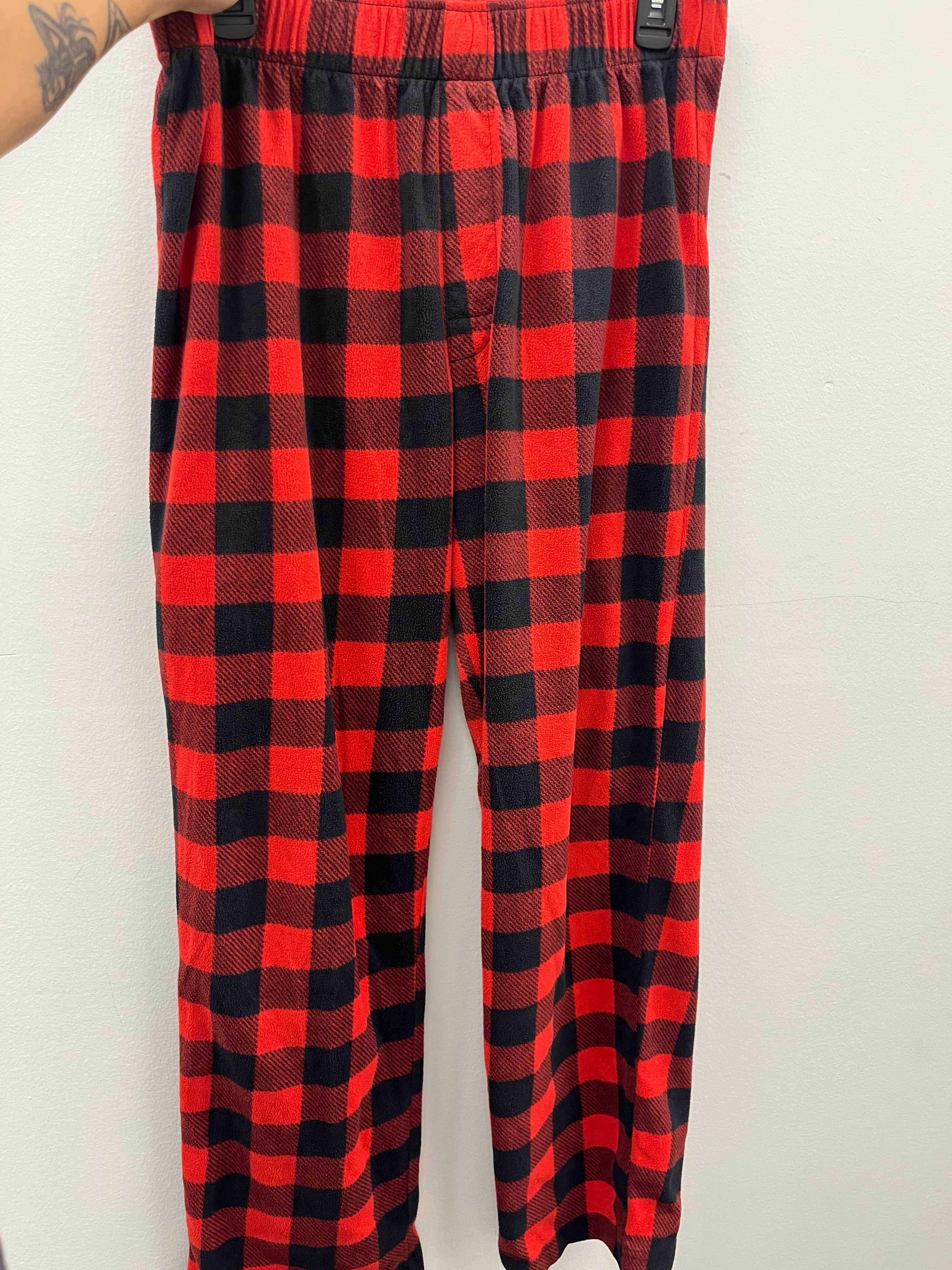 Used Men’s Red Flannel Pajama Pants