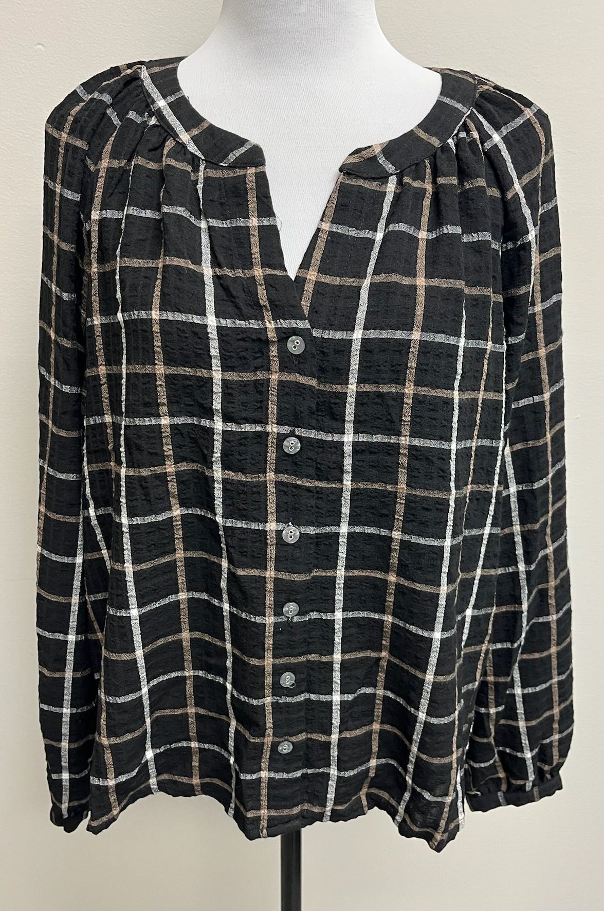 New Women’s Checkered Top