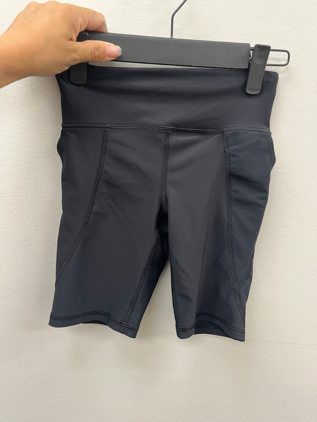 Used Girls Black Athletic Shorts