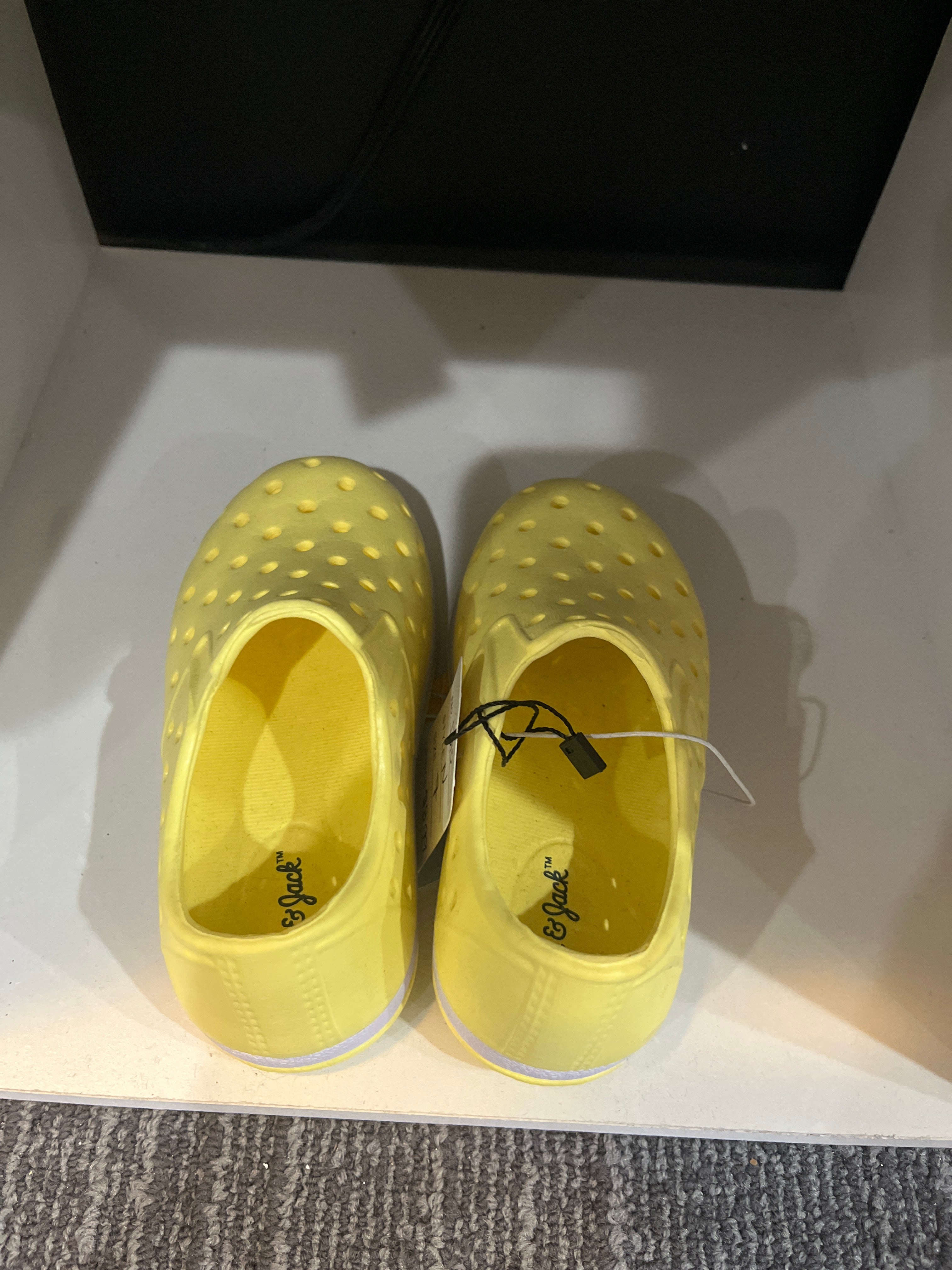 New Yellow Slip On Shoes