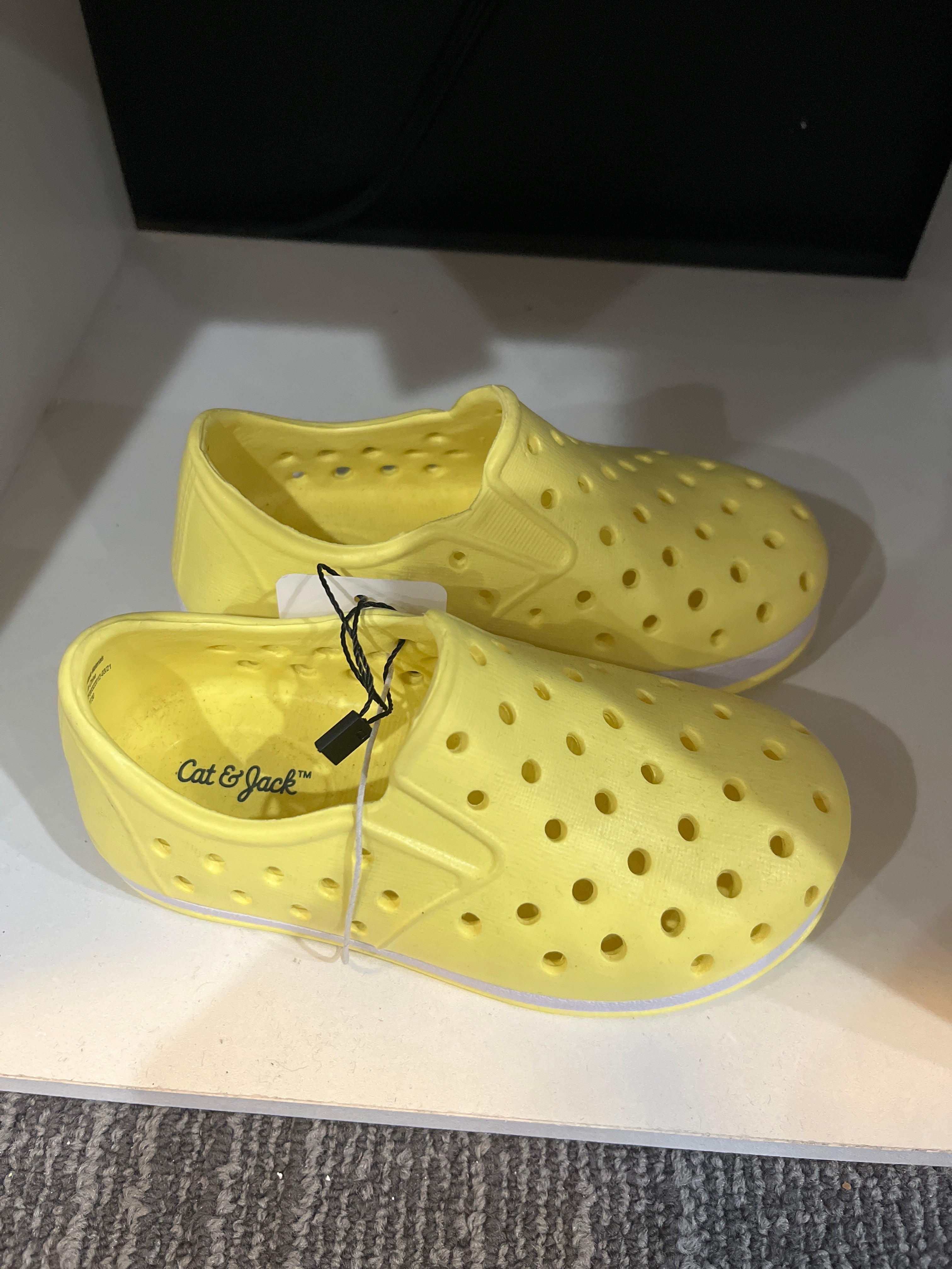 New Yellow Slip On Shoes