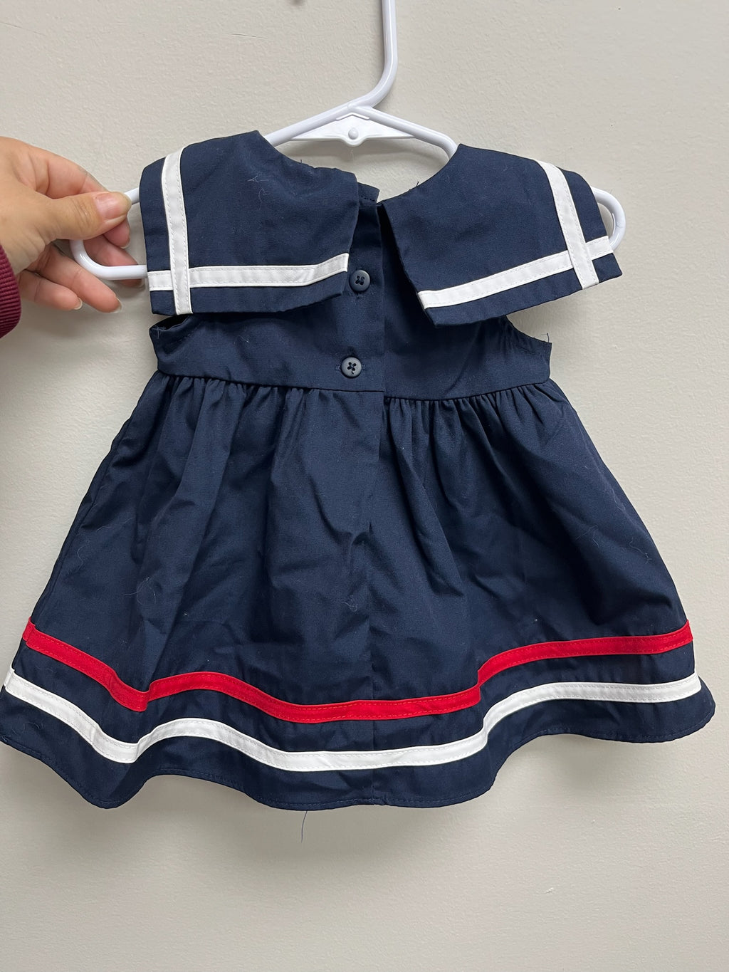 Used Baby Girl Sailor Dress