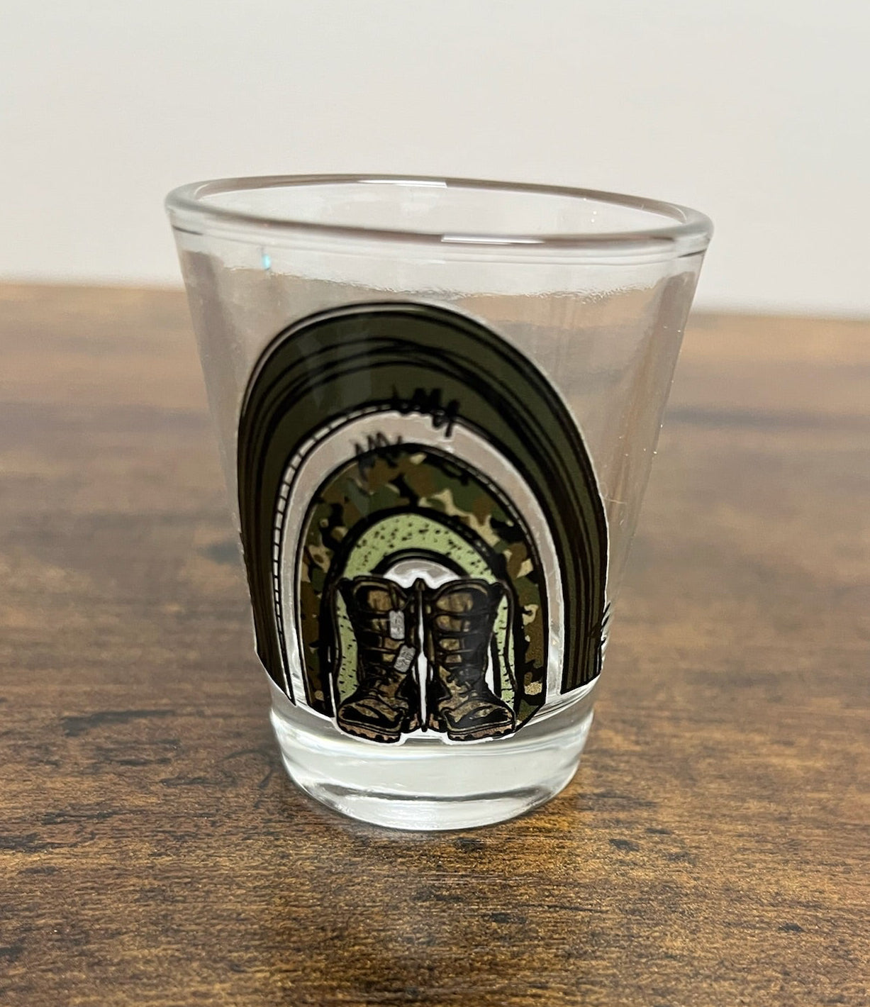 Cowboy Boots Shot Glass