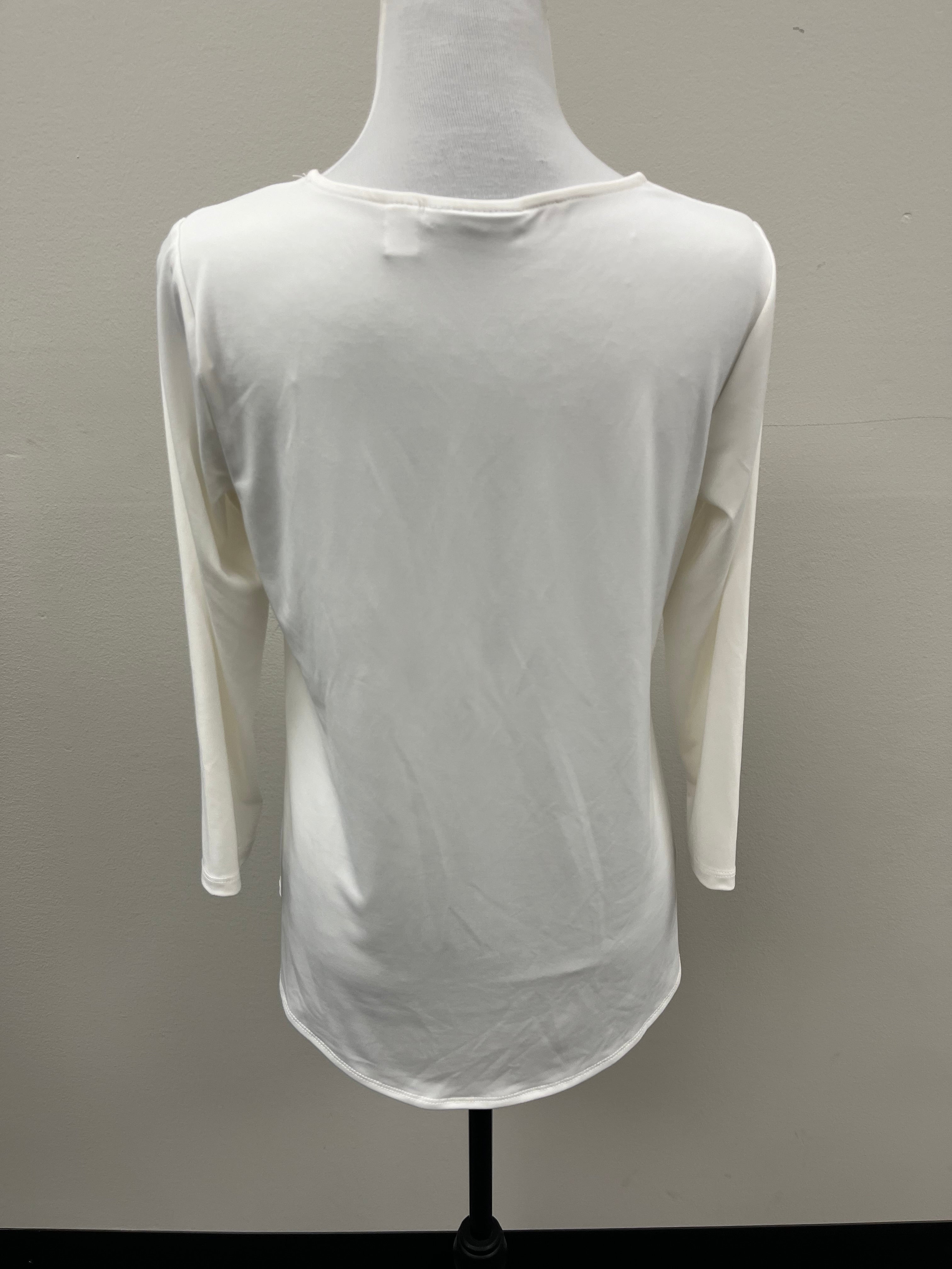 Used Women’s White Long Sleeve Shirt