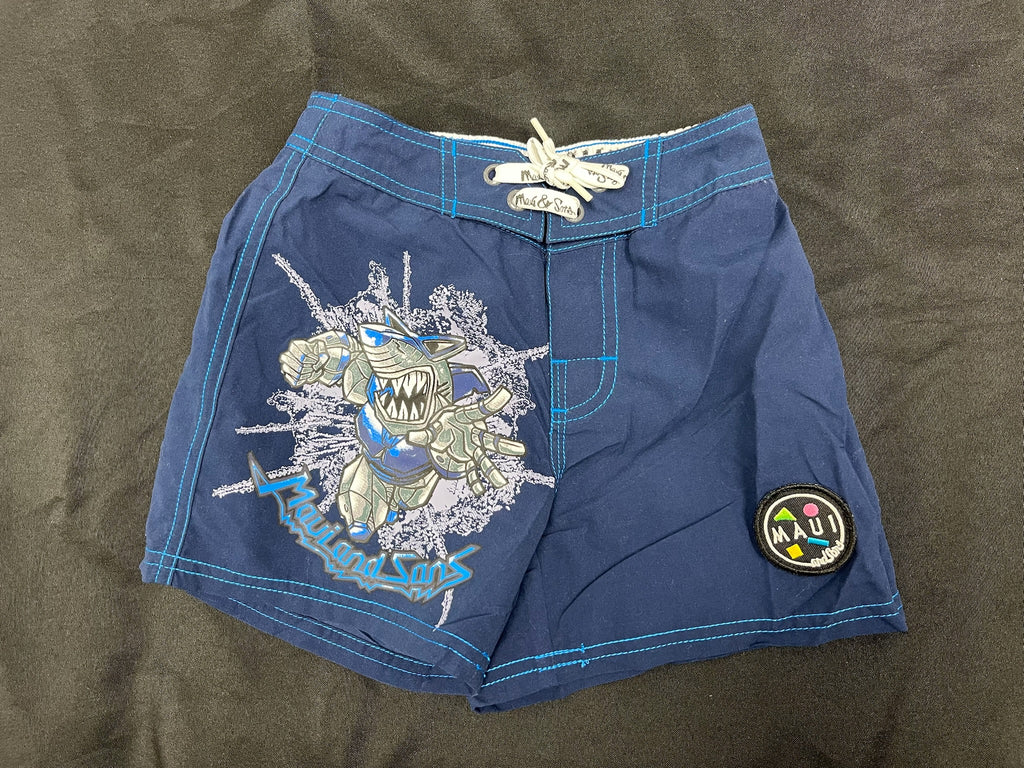 Boys Blue Swim Trunks
