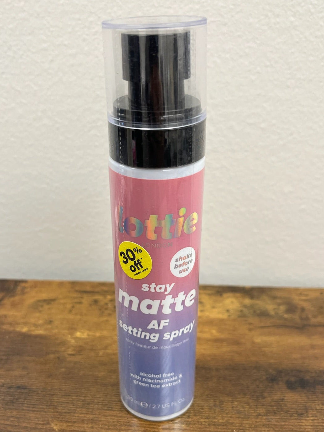 New Lottie Setting Spray Stay Matte AF - Alcohol Free