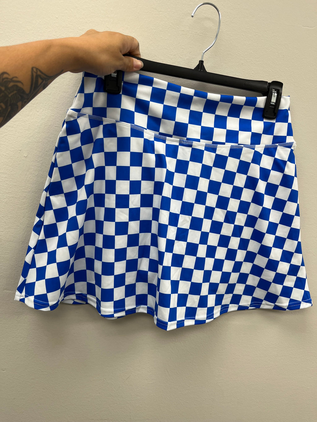 New Women’s Checkered Athletic Skort
