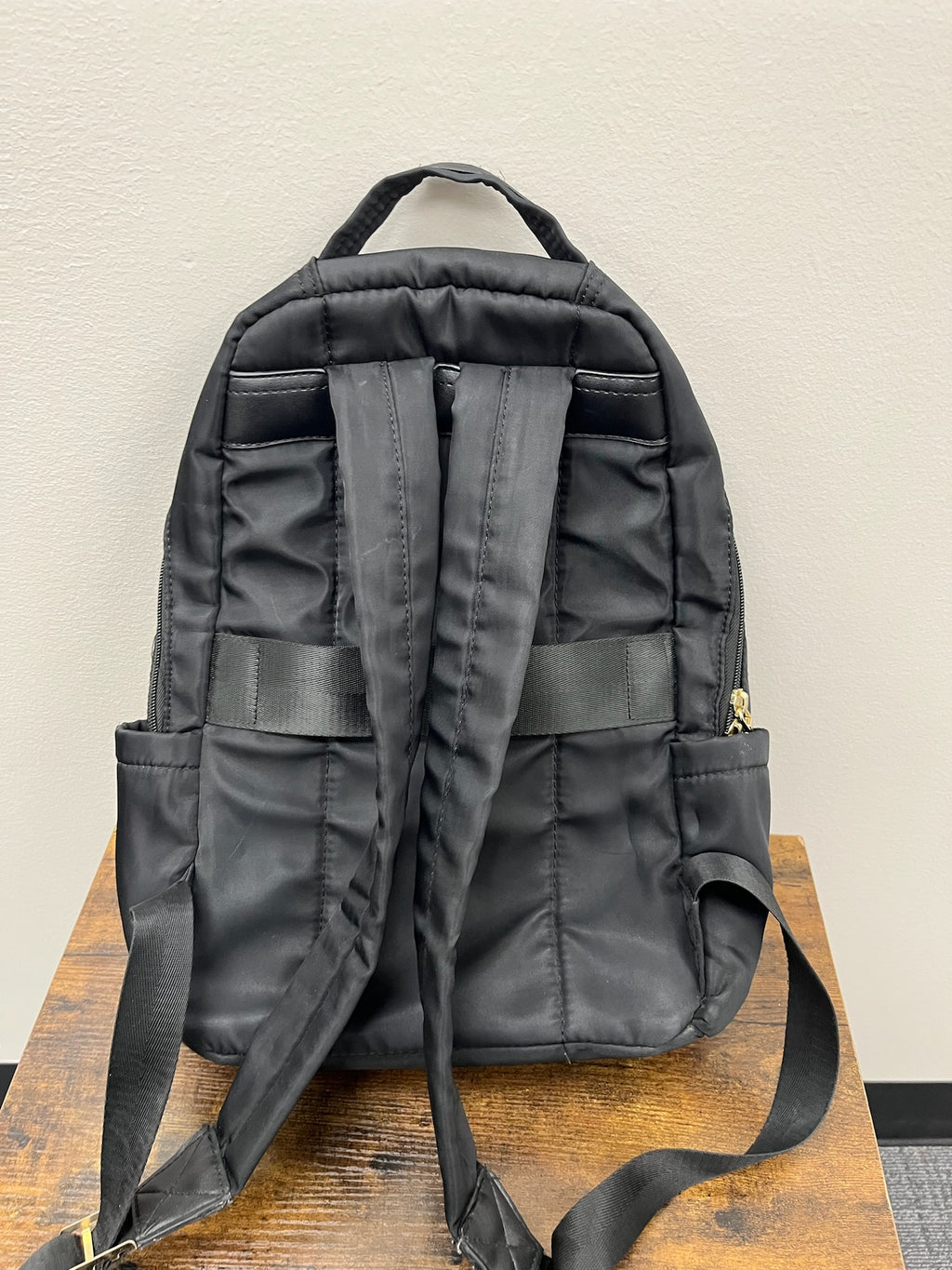 Used Black Backpack