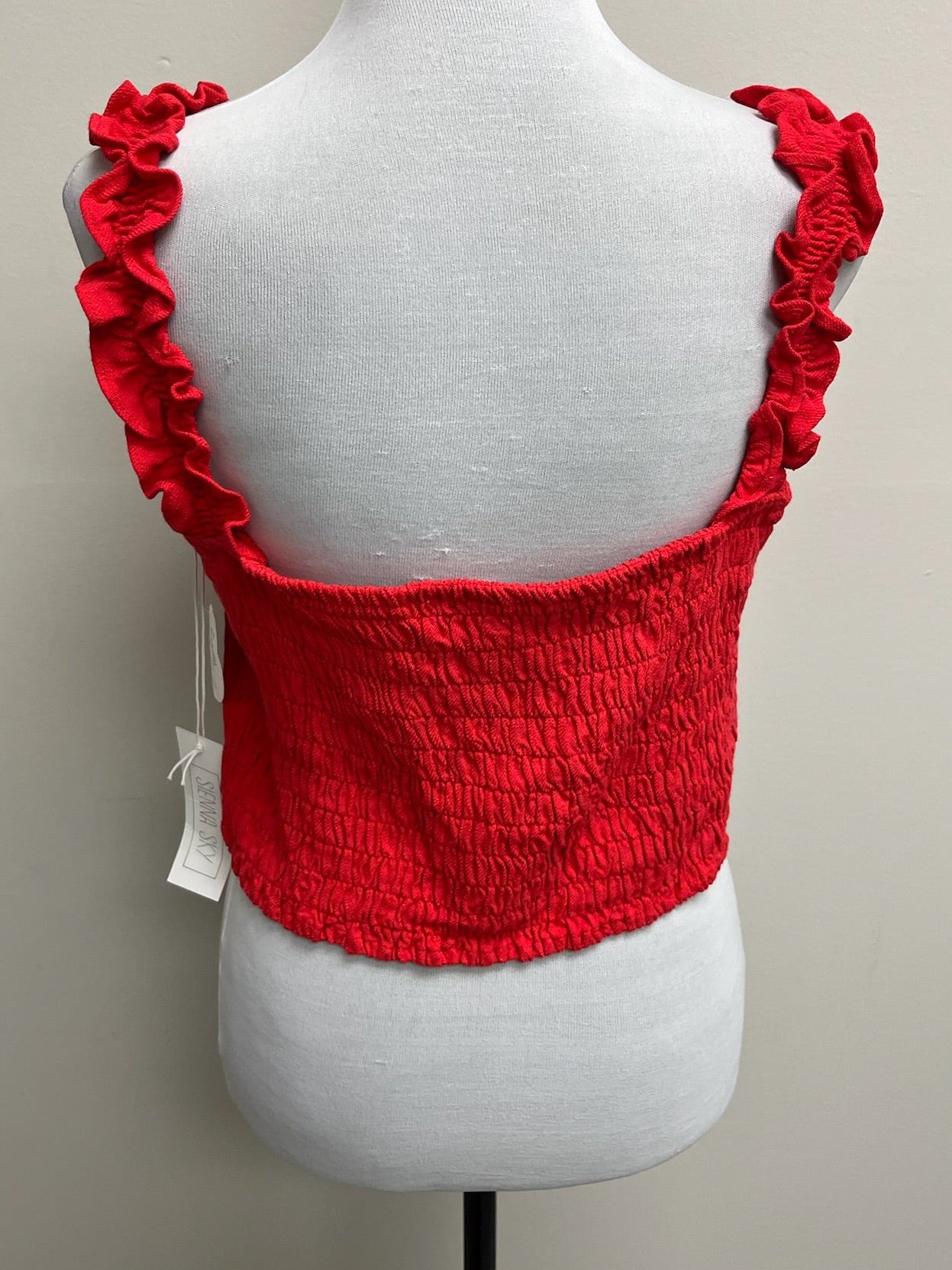 New Women’s Red Two Piece Set