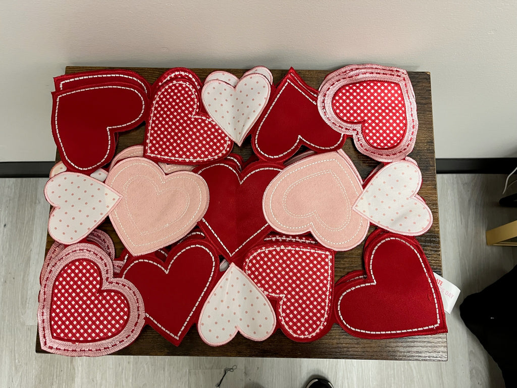 Two Piece Valentines Day Placemats