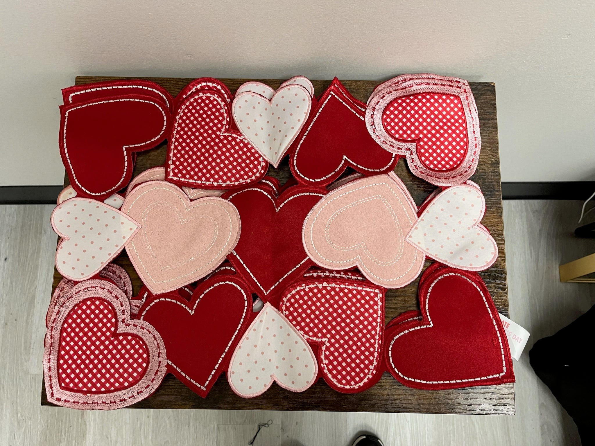 Two Piece Valentines Day Placemats