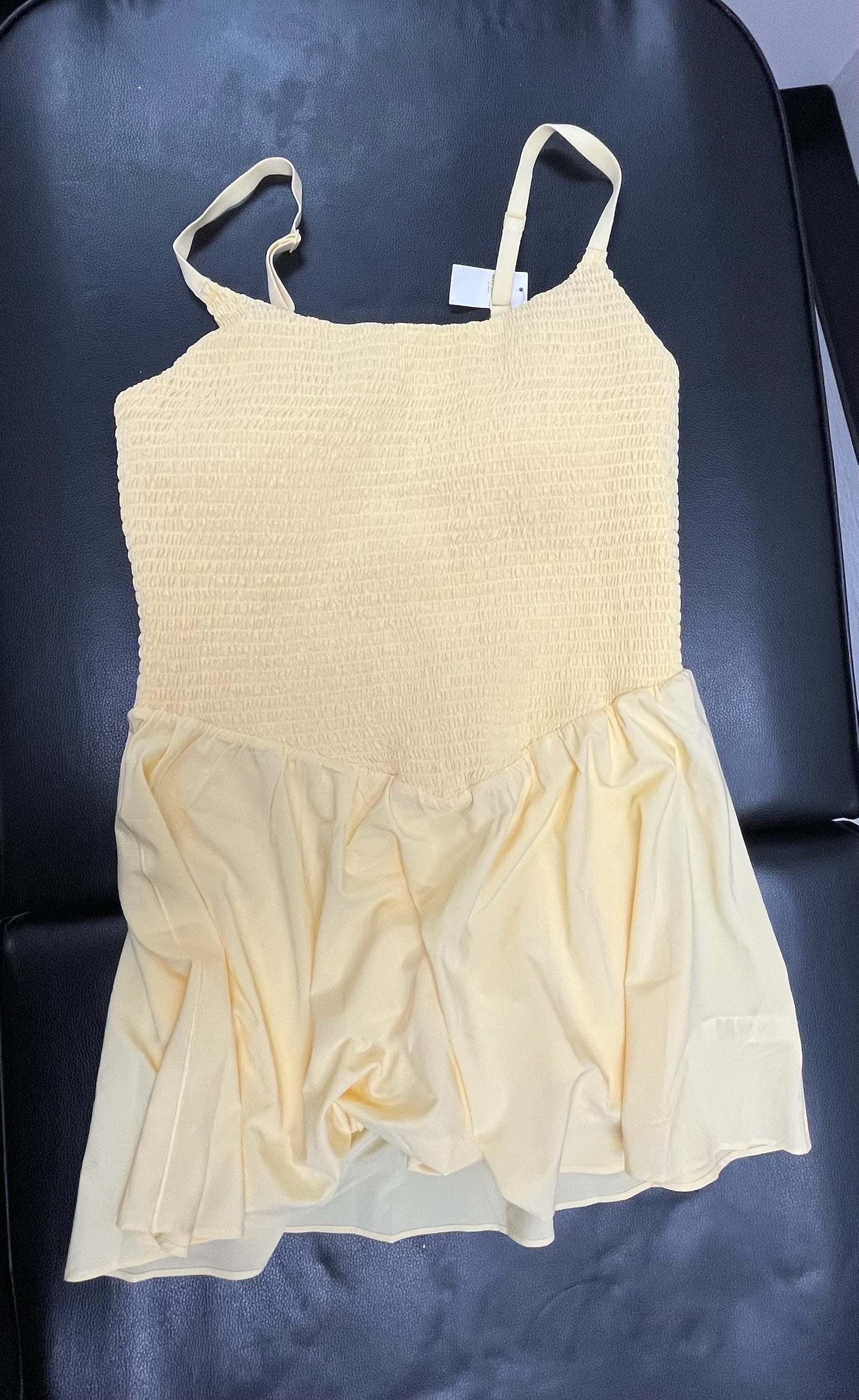 Women’s Yellow Tennis Dress