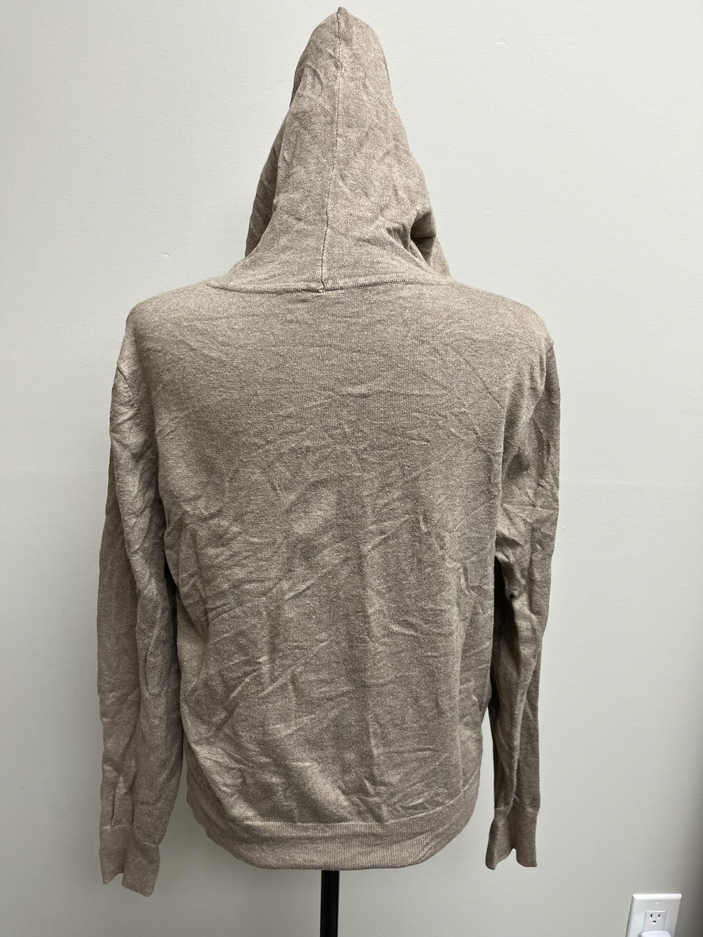 Used Women’s Tan Zip Up Hoodie Sweater