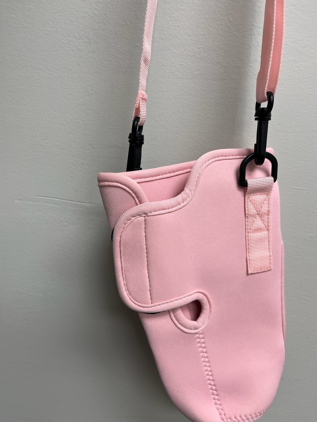 New Pink Water Jug & Wallet Pocket Bag