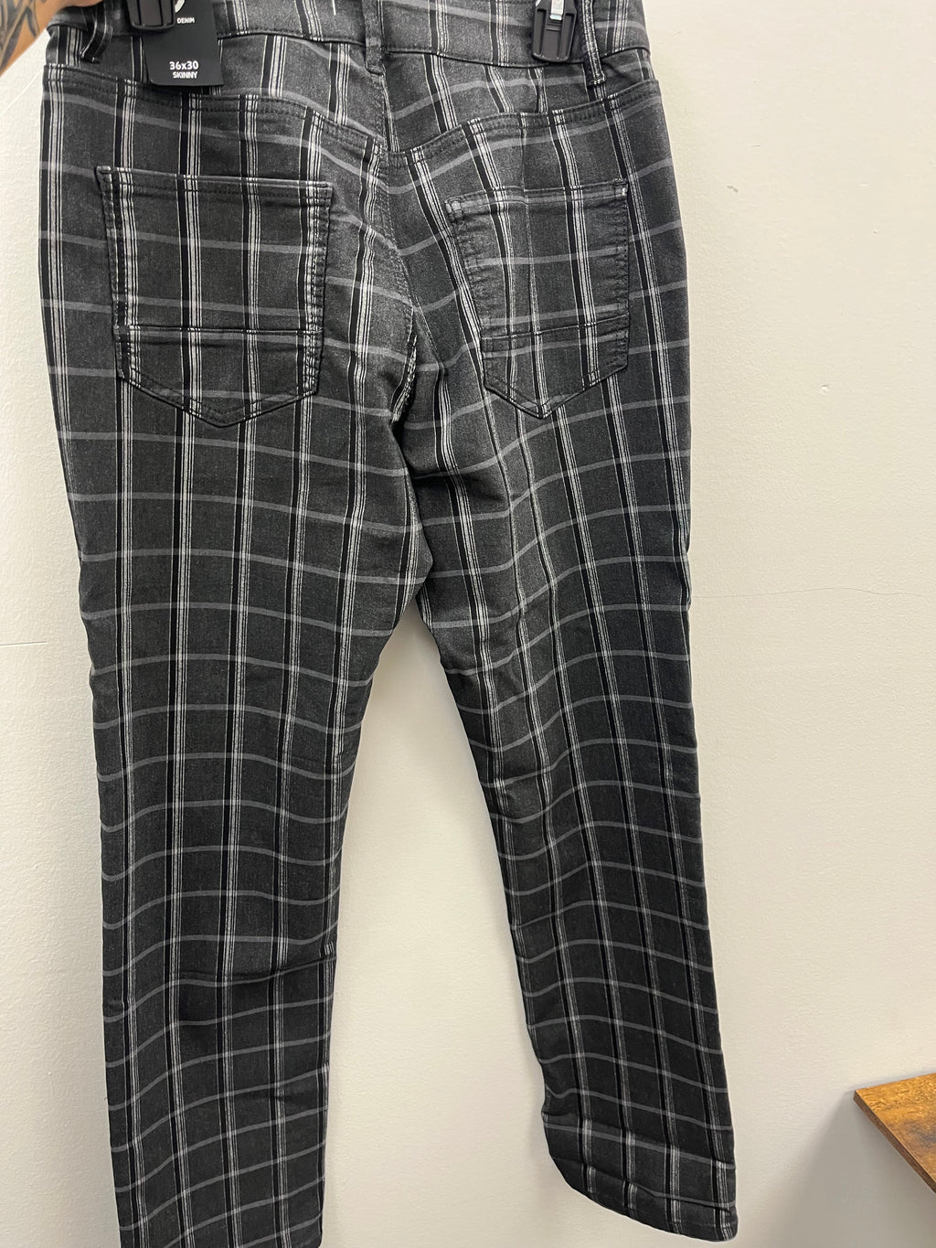 New Men’s Checkered Pants