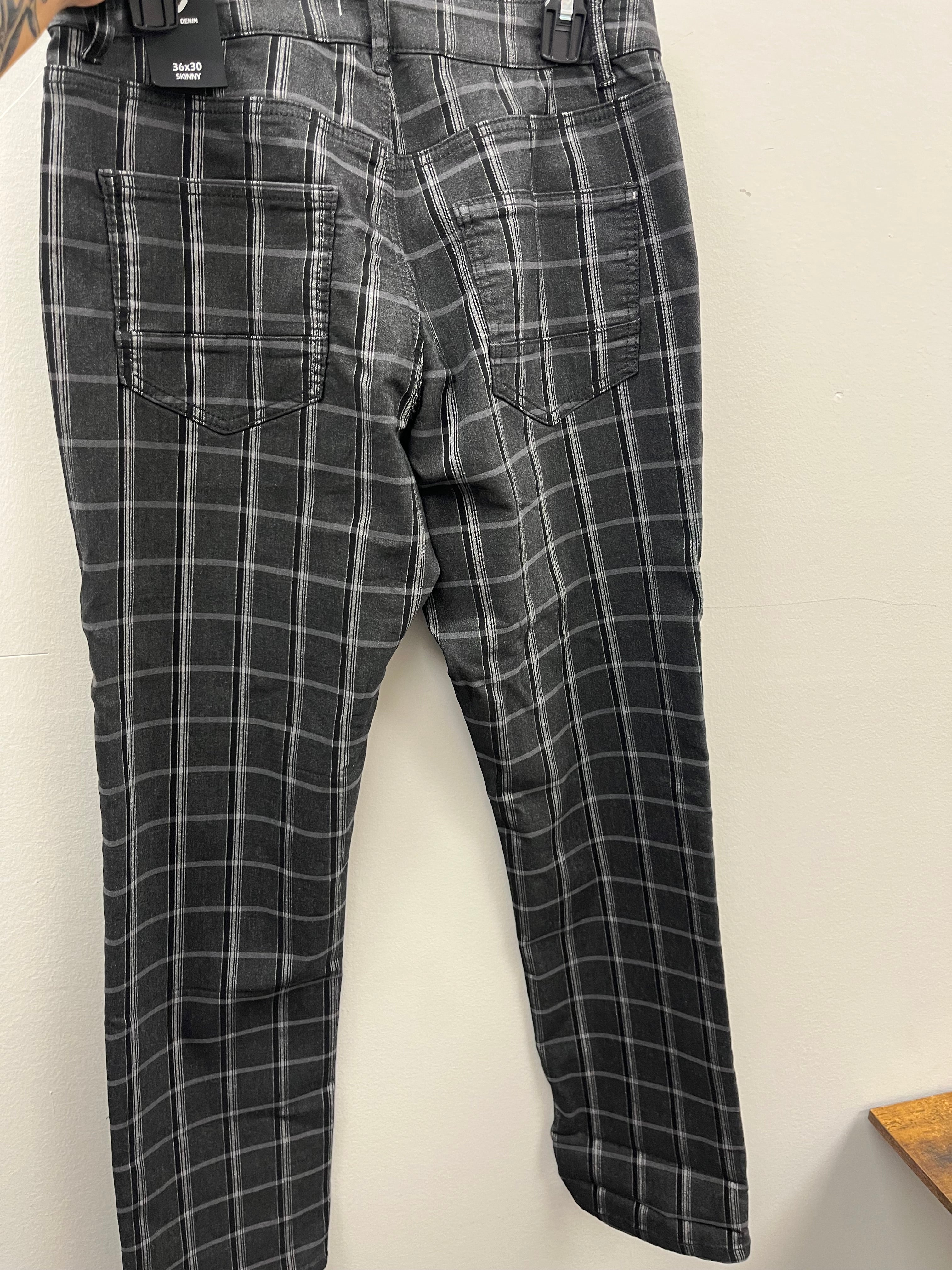 New Men’s Checkered Pants