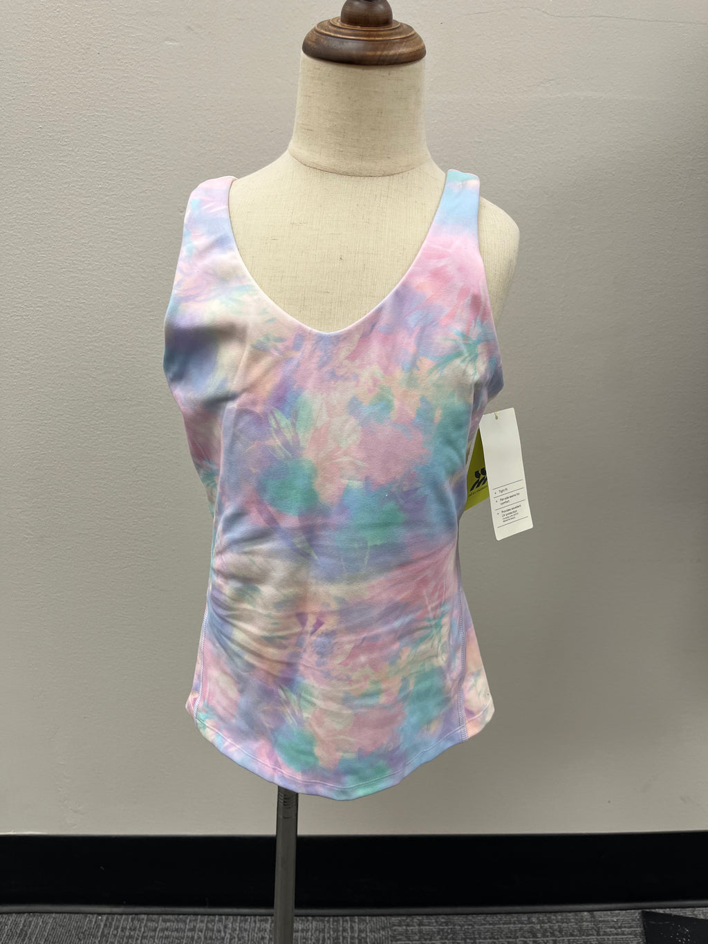 New Girls Tie Dye Athletic Tank