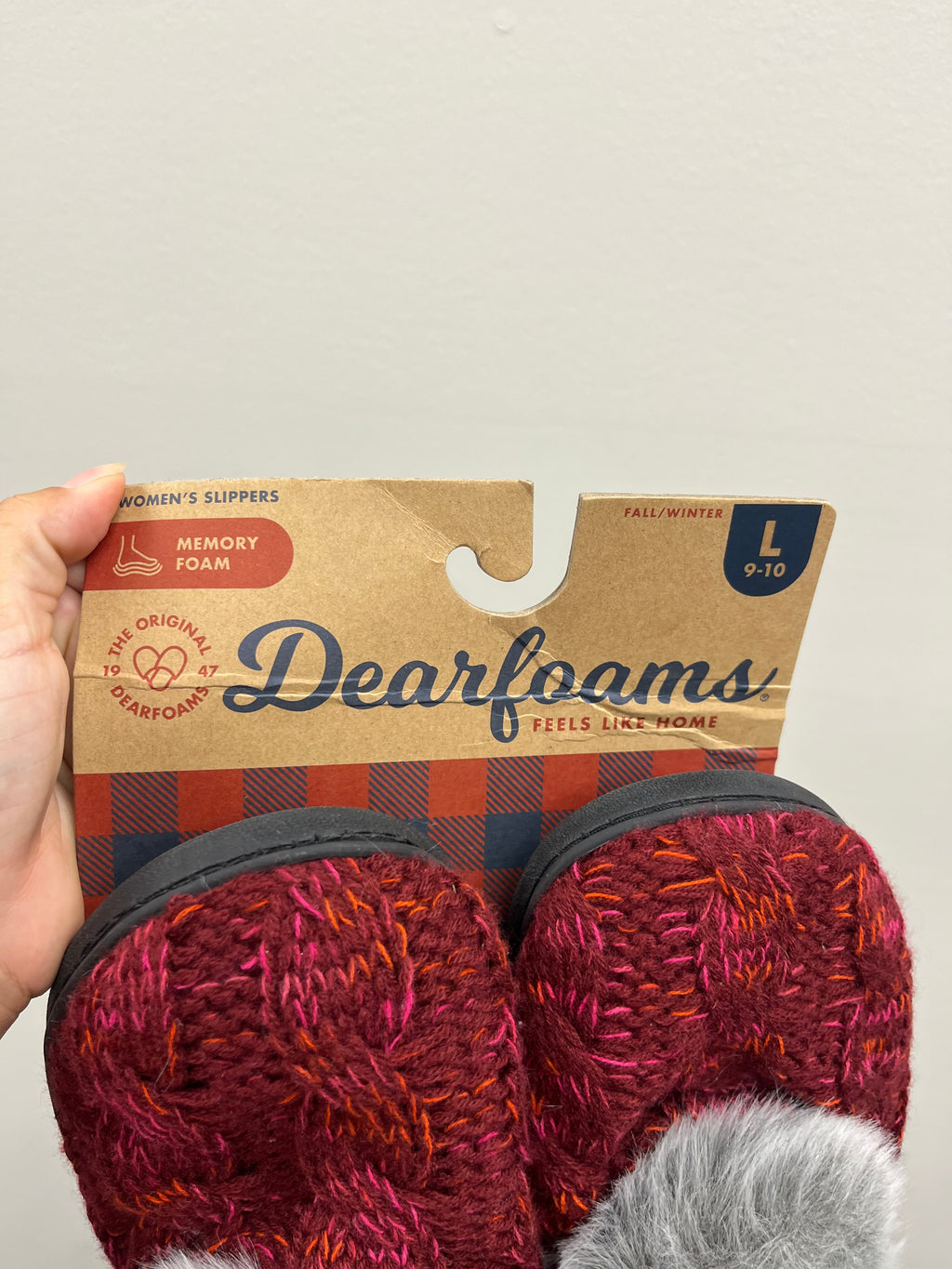 New Dearfoams Slippers