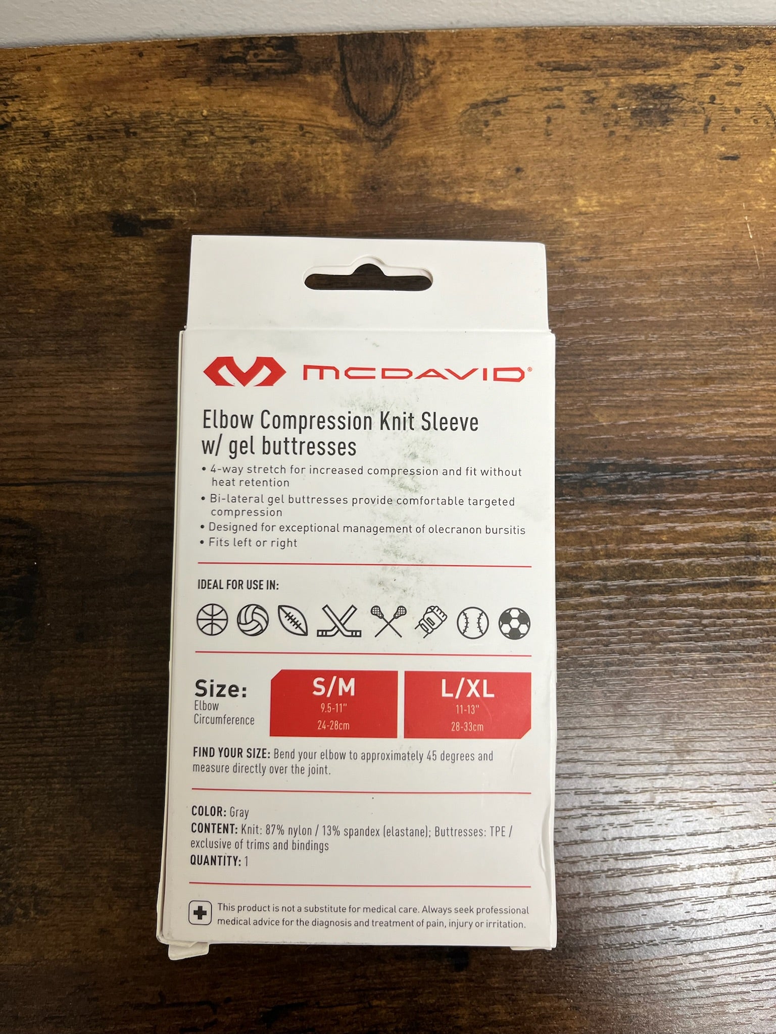 New Elbow Compression Knit Sleeve