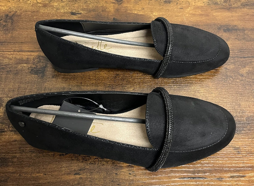 Women’s Black Slip On Shoes