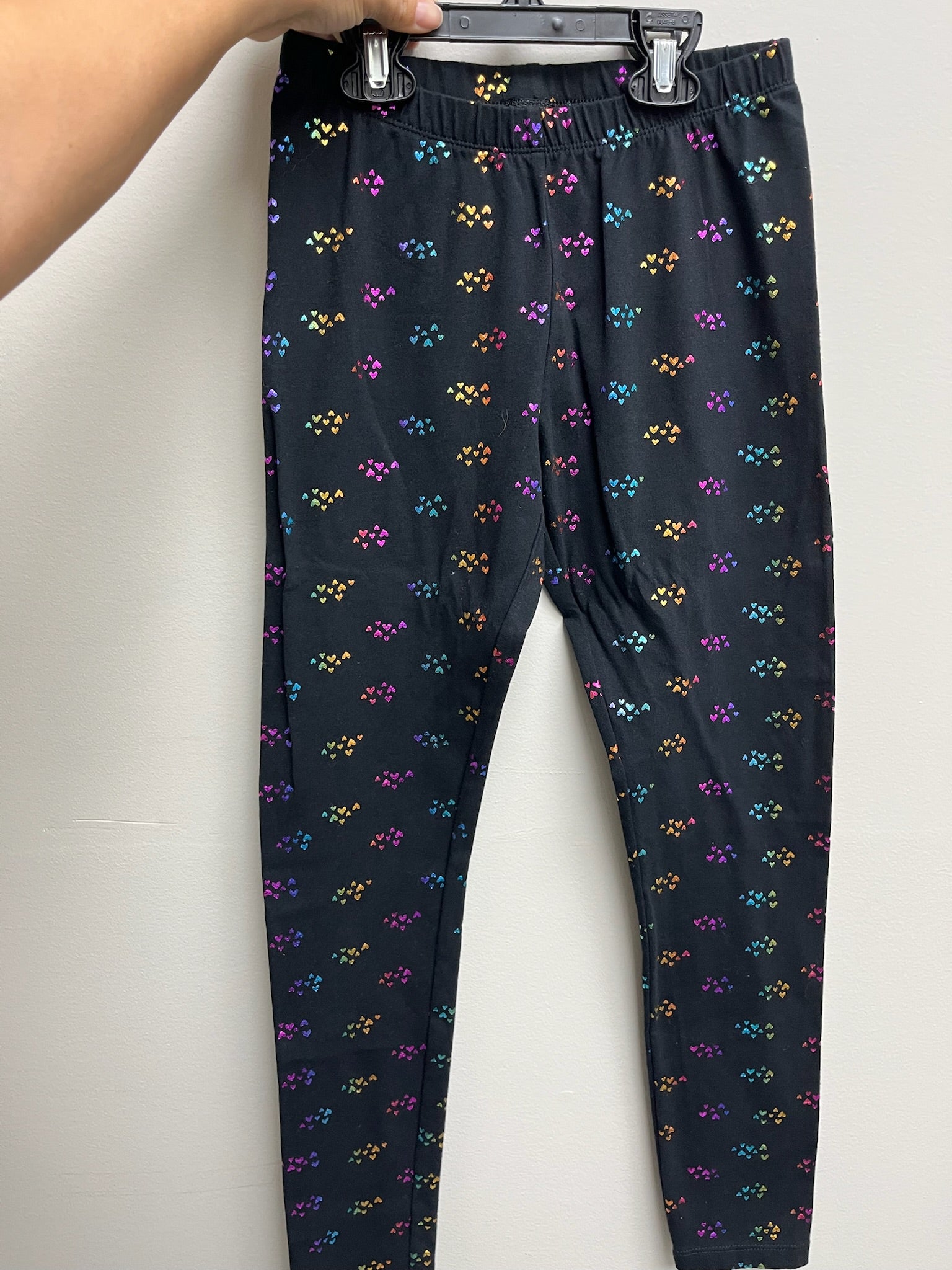 Used Girls Heart Leggings