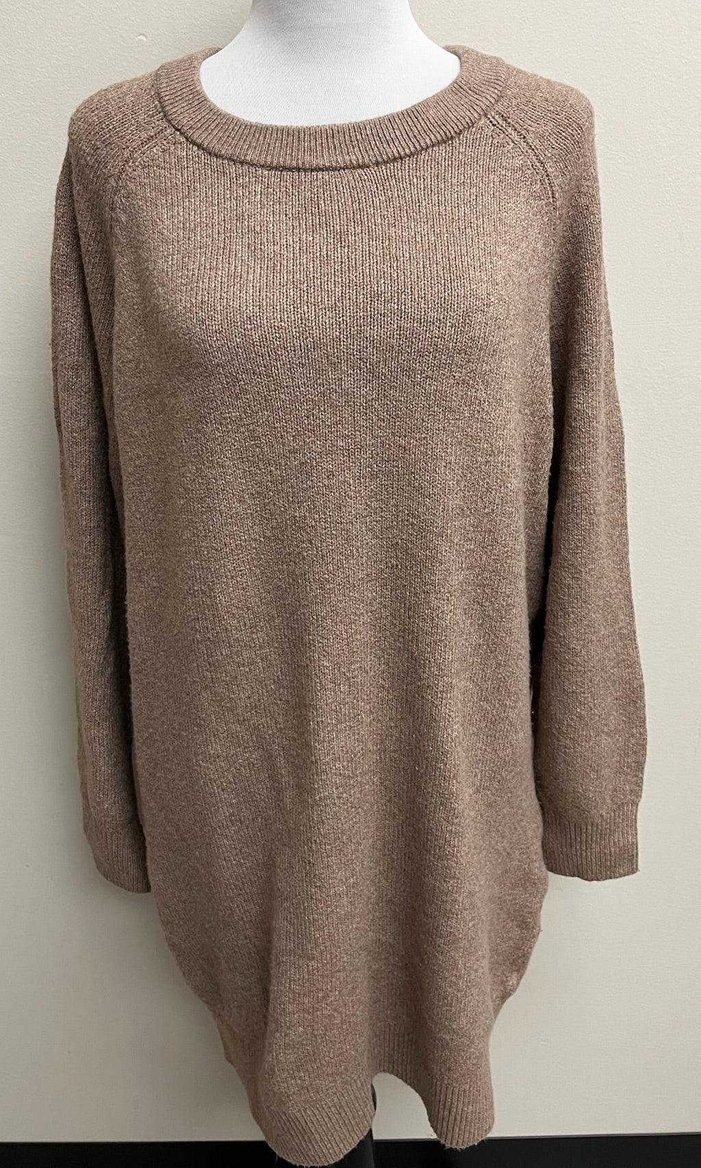 New Women’s Tan Knitted Dress