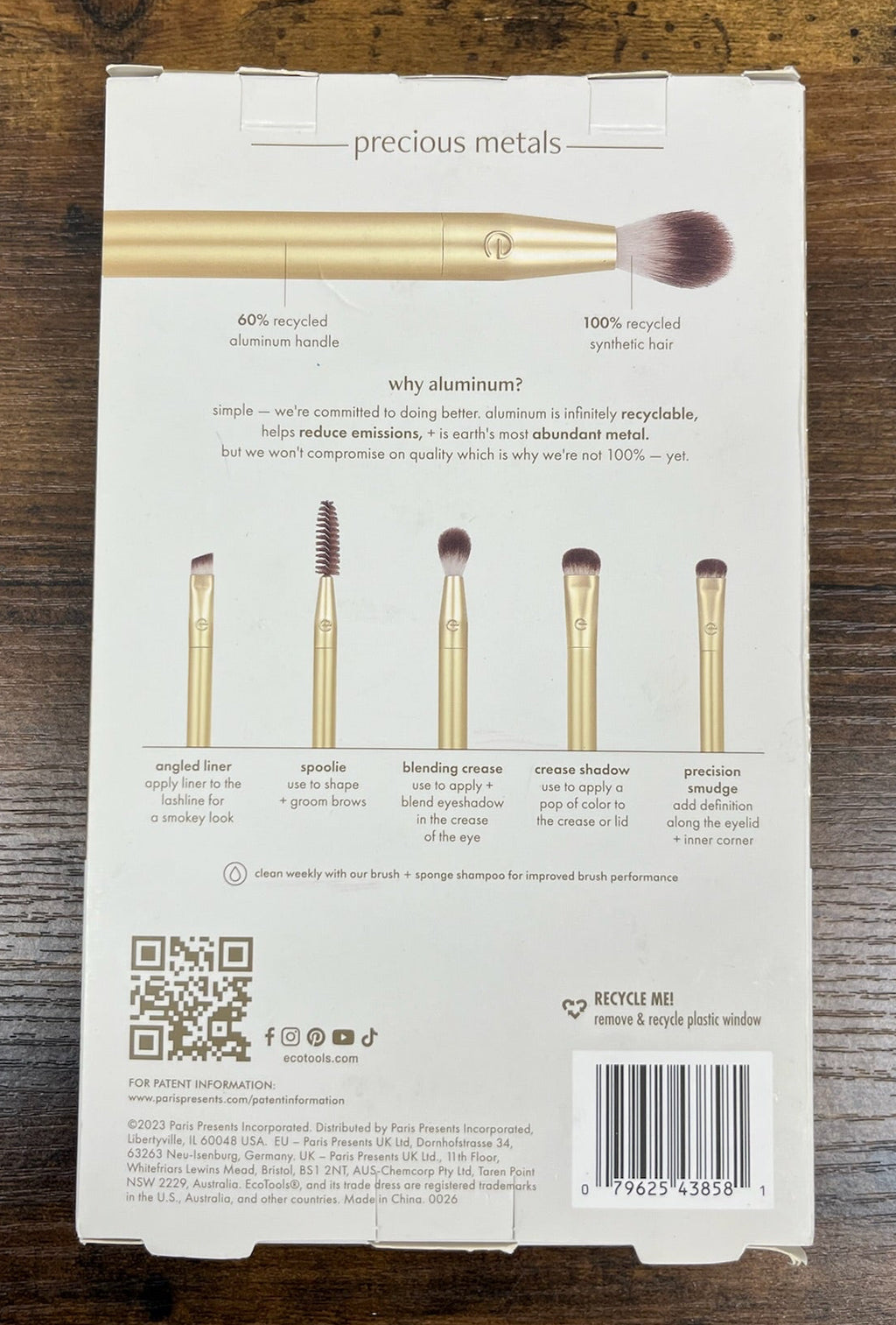 New EcoTools Brightening Eye Makeup Brush Set