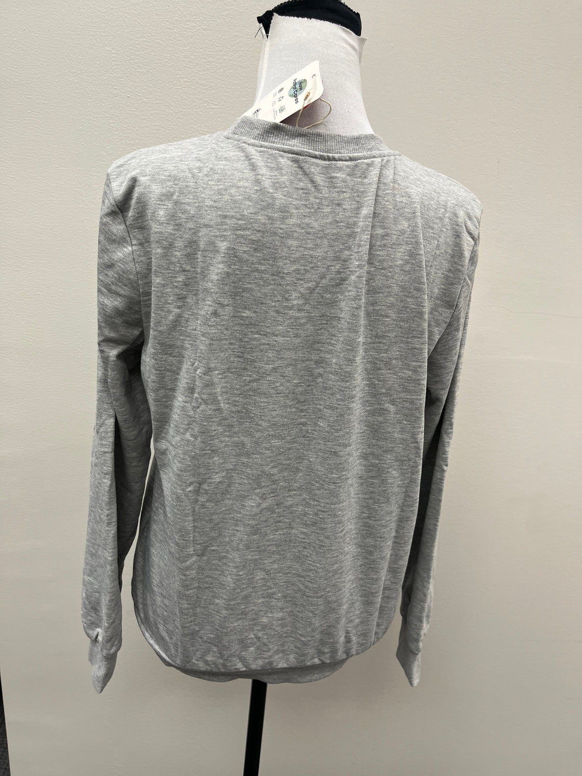 New Women’s Grey Halloween Sweater Shirt