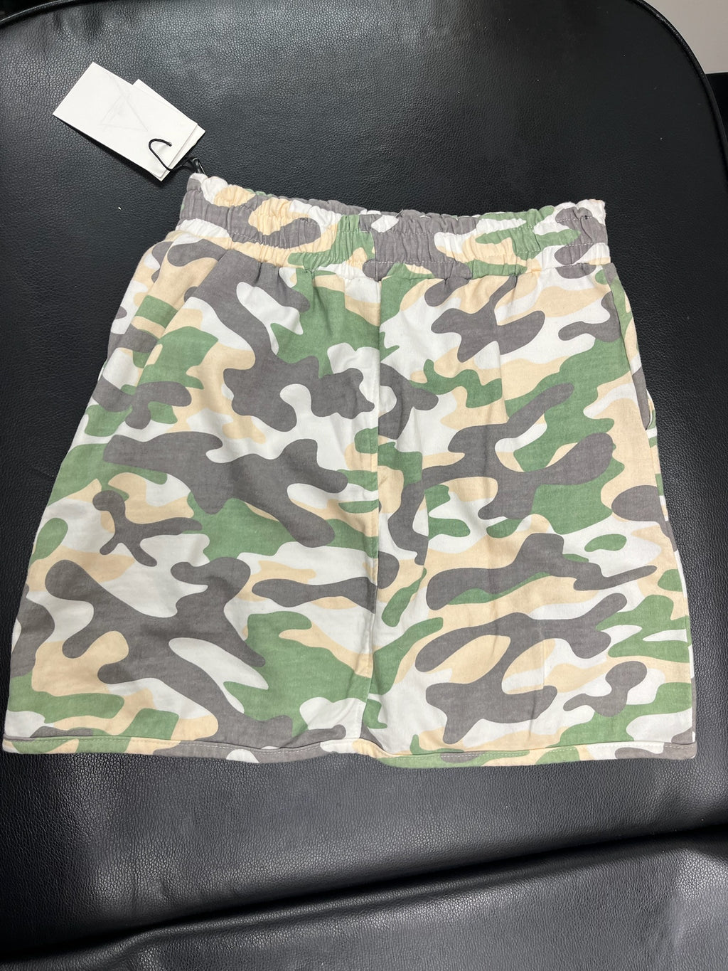 Girls Army Print Skort