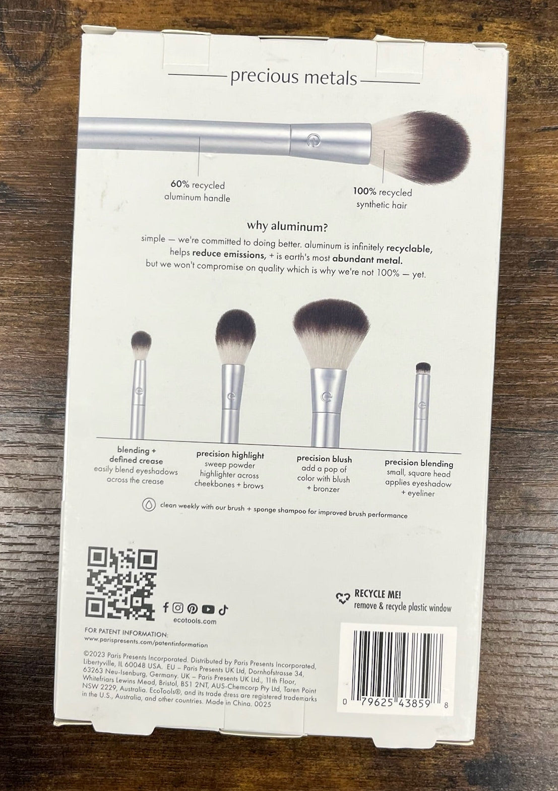 New EcoTools Cheek and Eye Makeup Brush Set