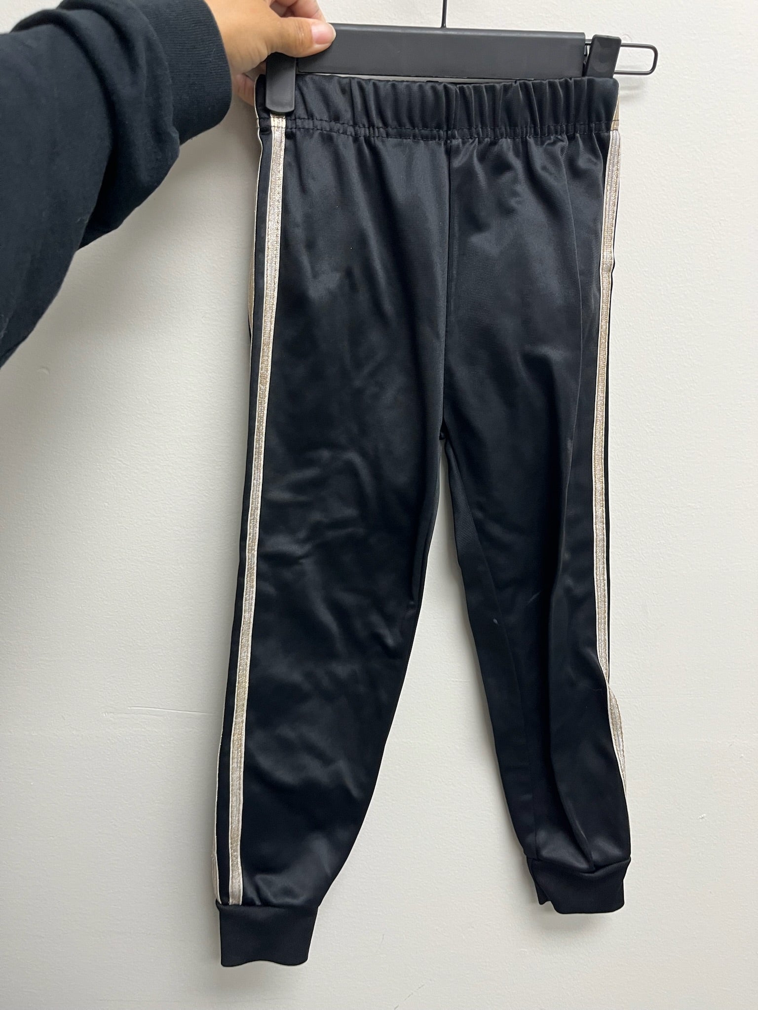 Used Girls Black Jogger Pants