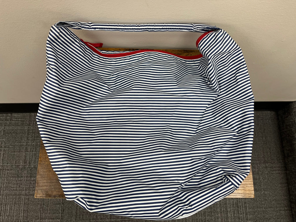 New Striped Tote Bag