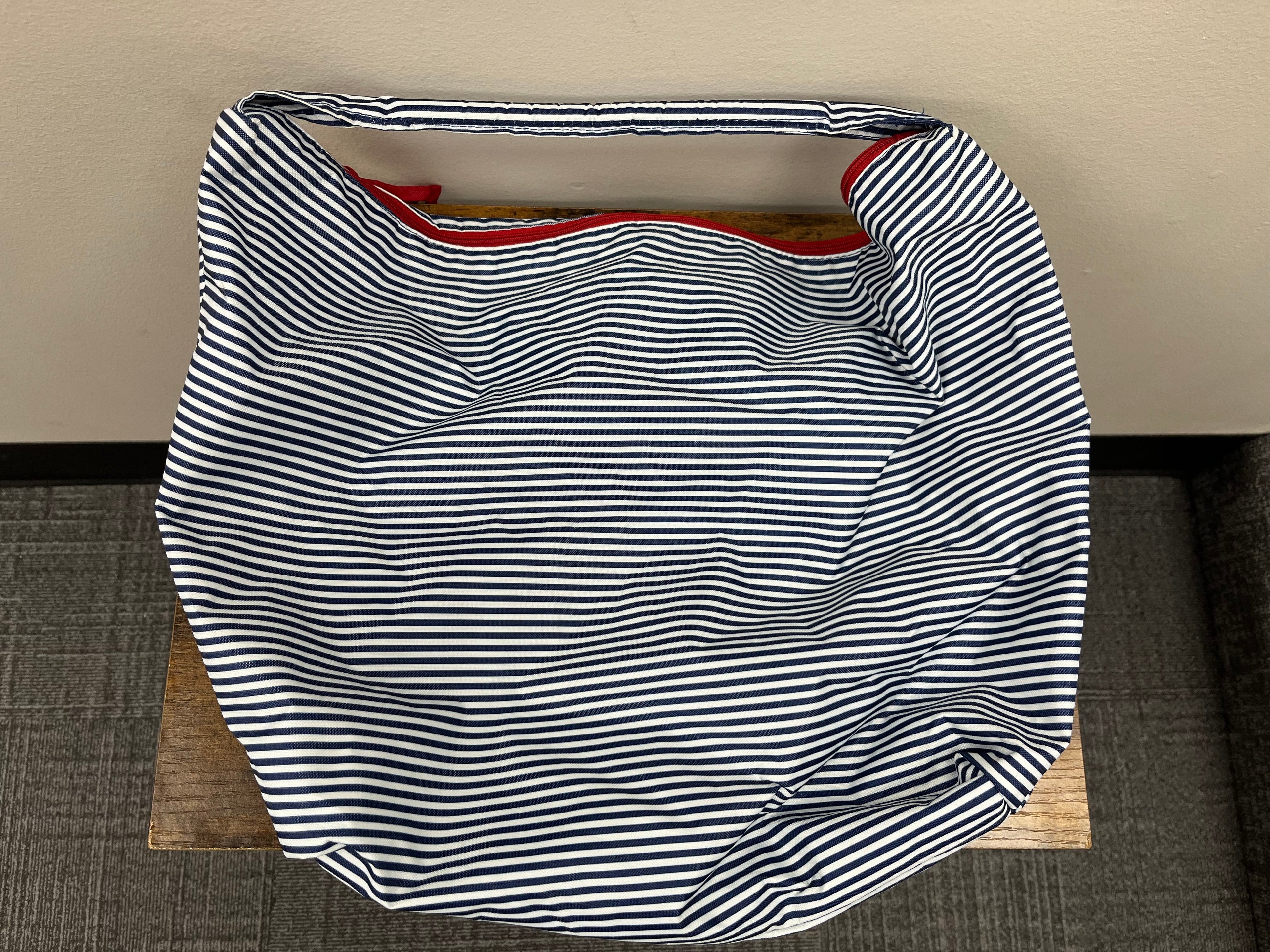 New Striped Tote Bag