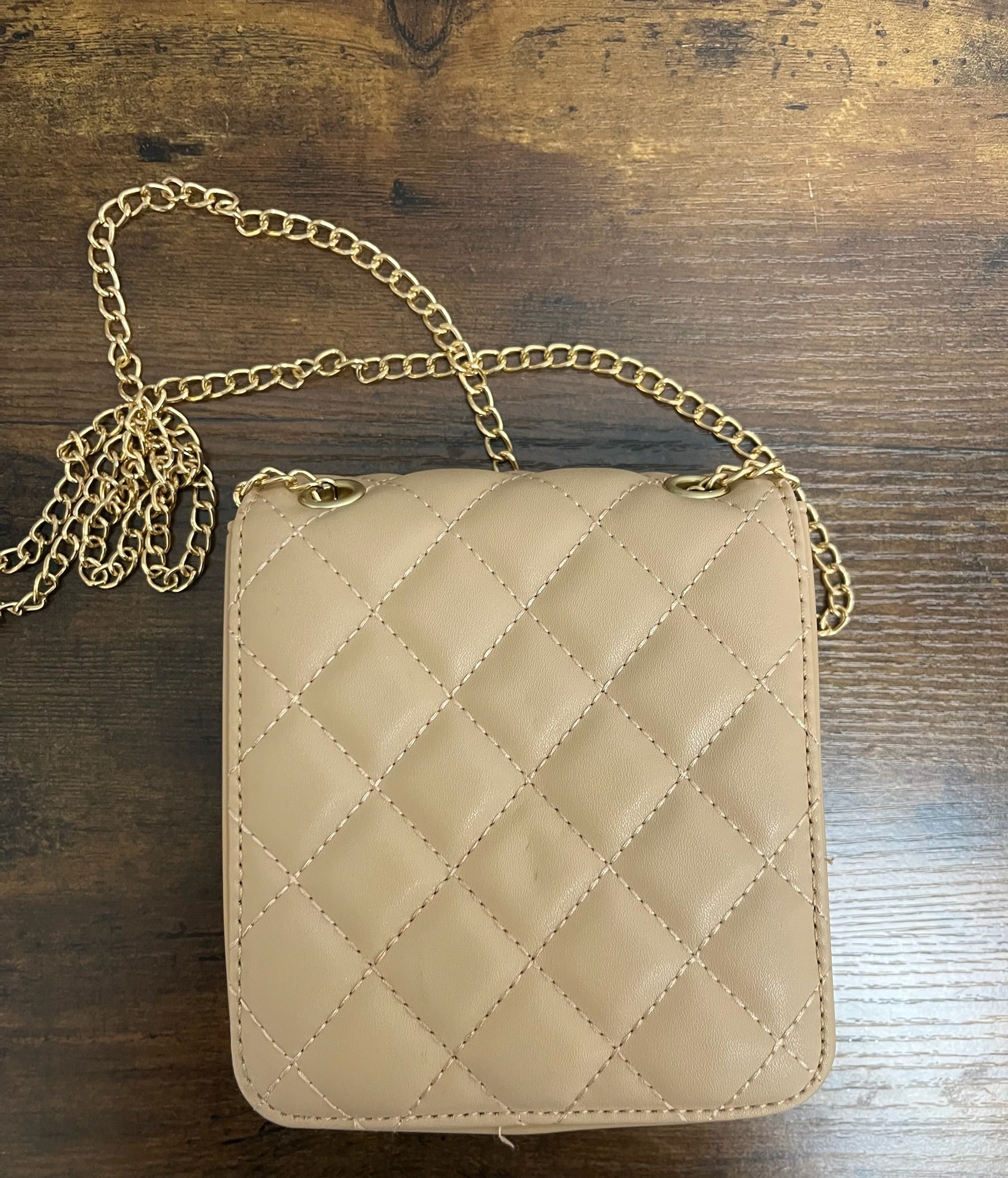 Used Once Tan Purse