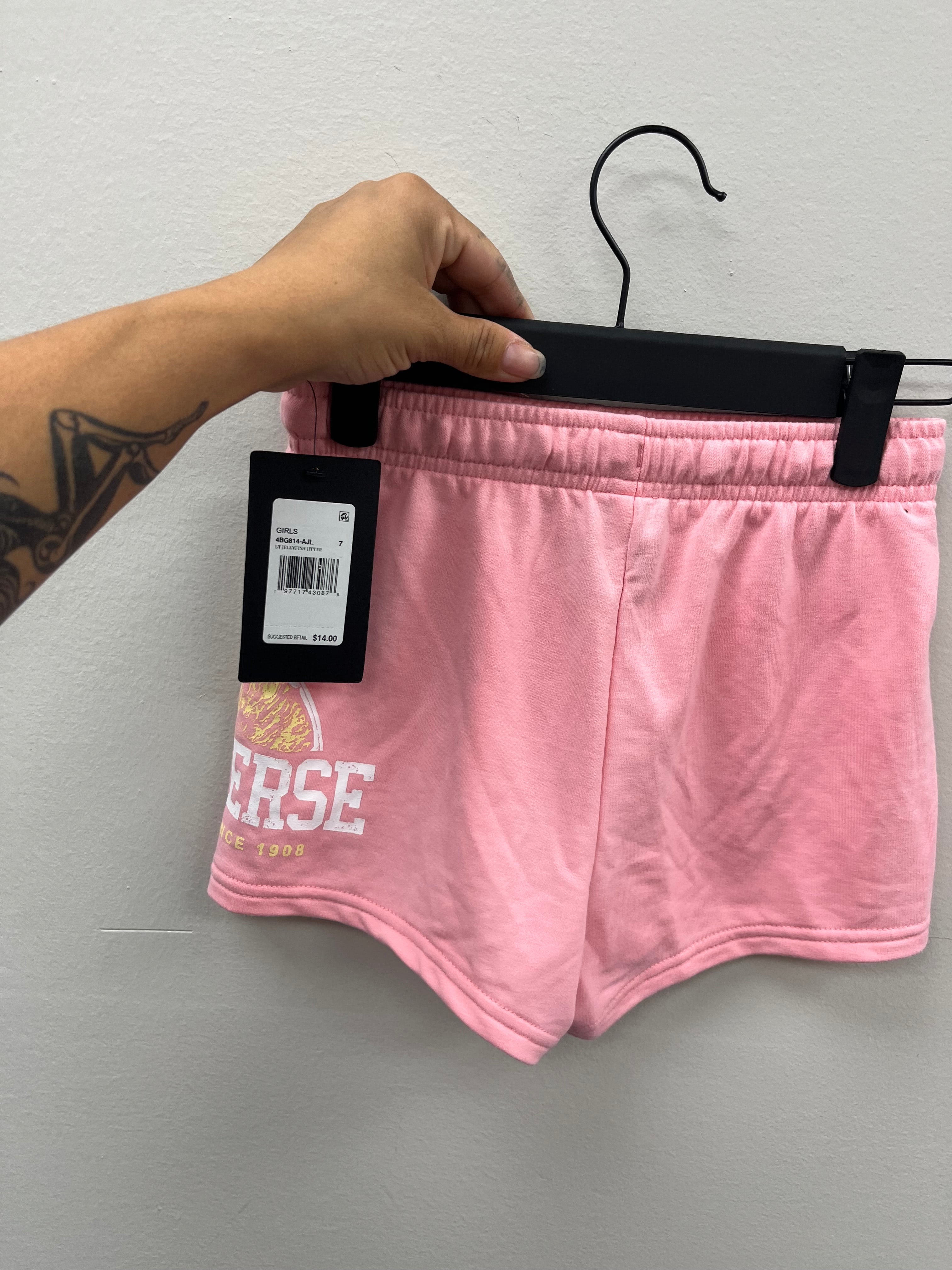 New Girls Pink Shorts