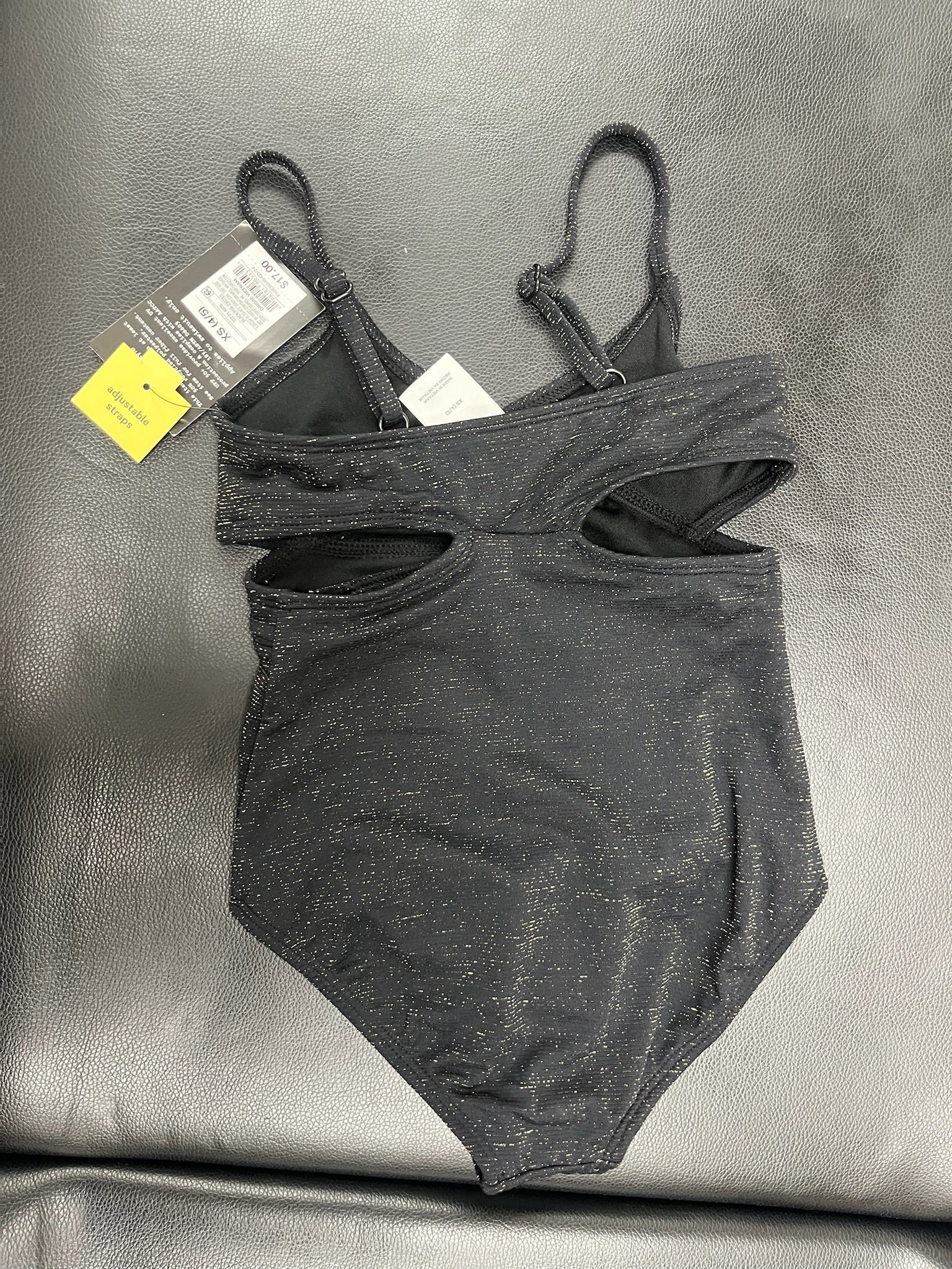 Girls Black Bathing Suit