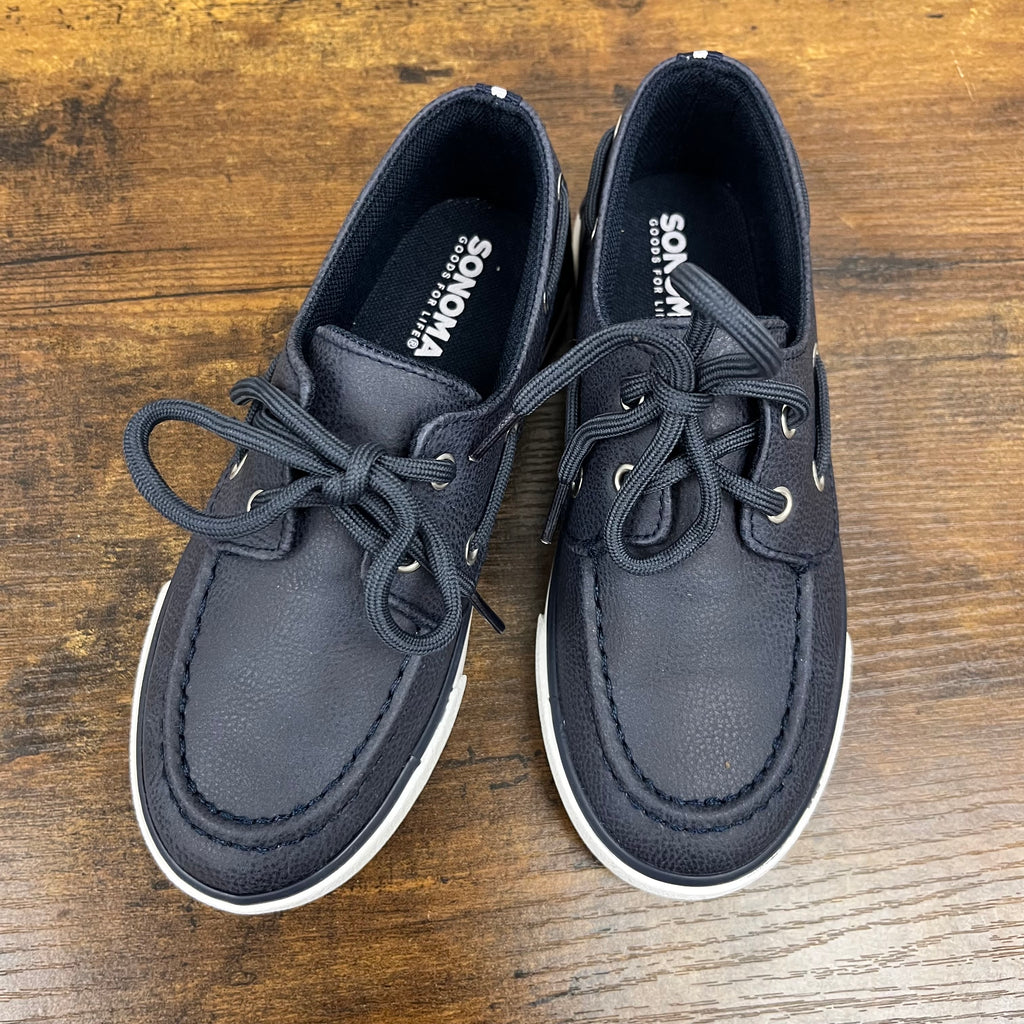 New Boys Blue Slip On Shoes