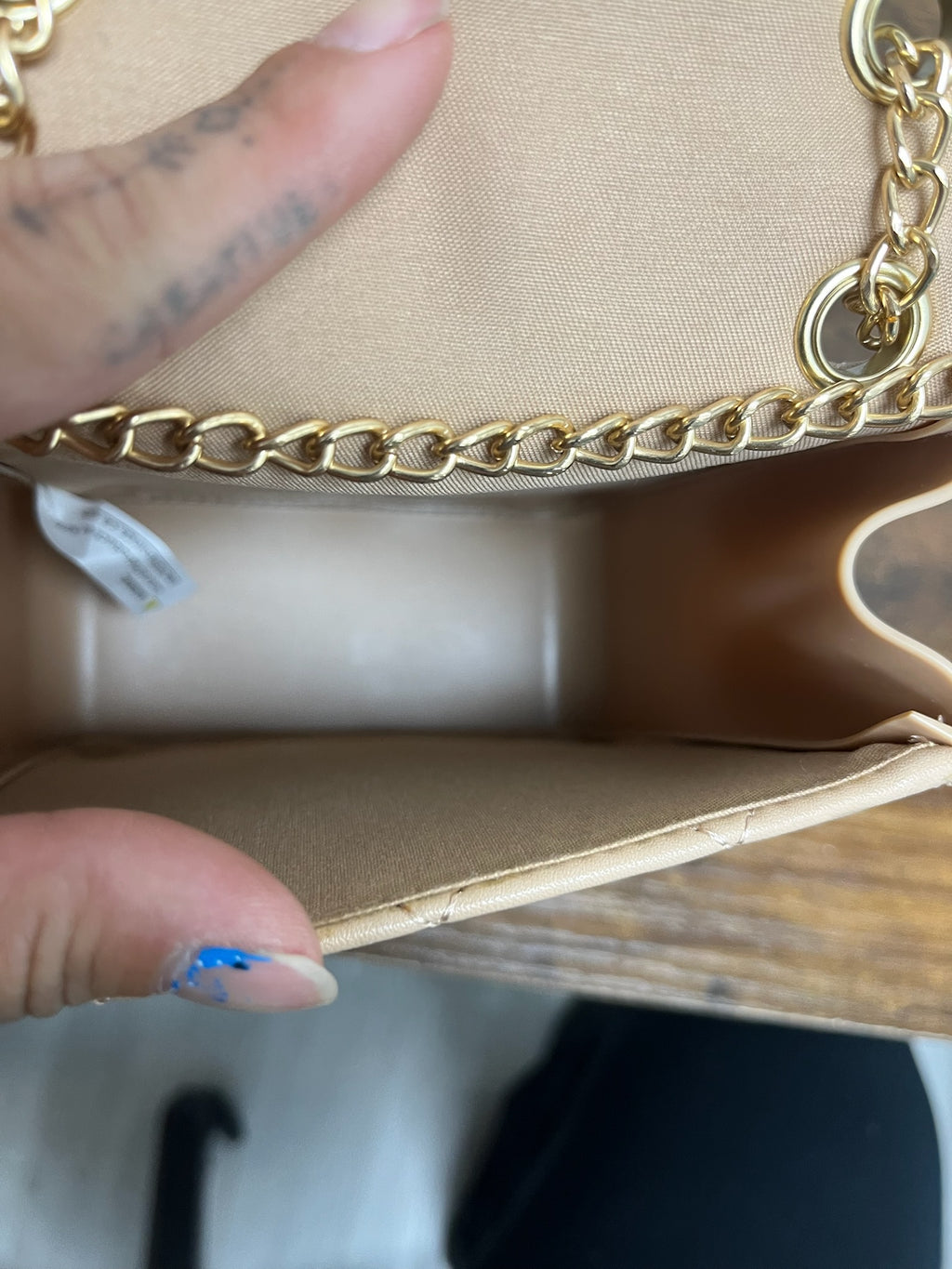 Used Once Tan Purse