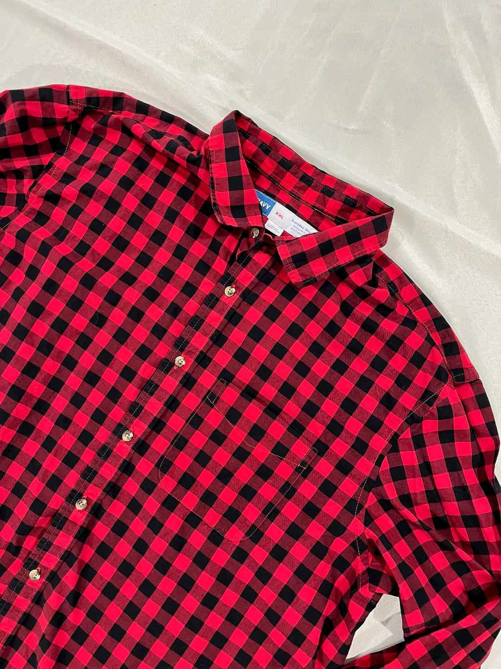 Men’s Red Flannel Button Up