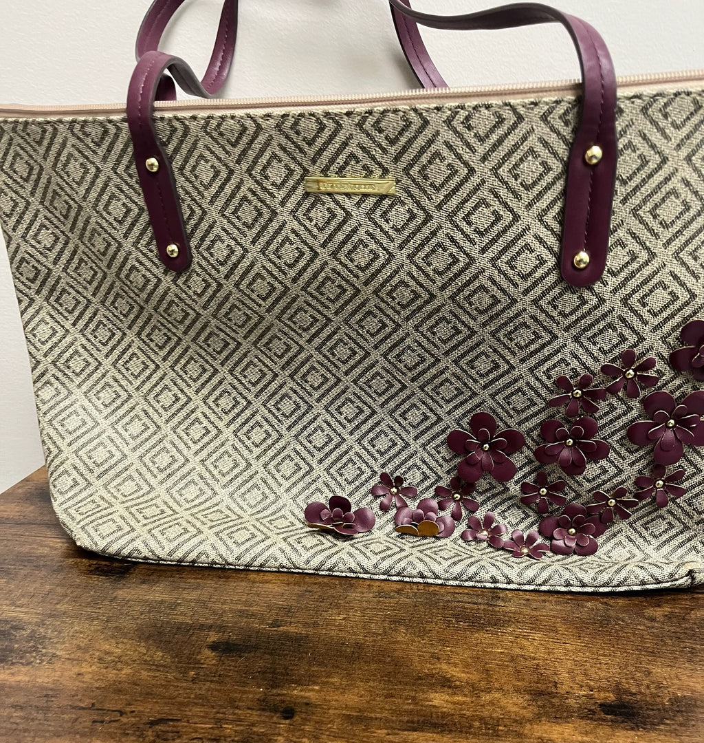 Used Floral Purse