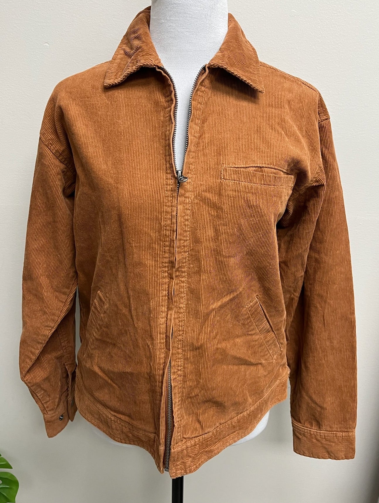 New Women’s Tan Corduroy Jacket