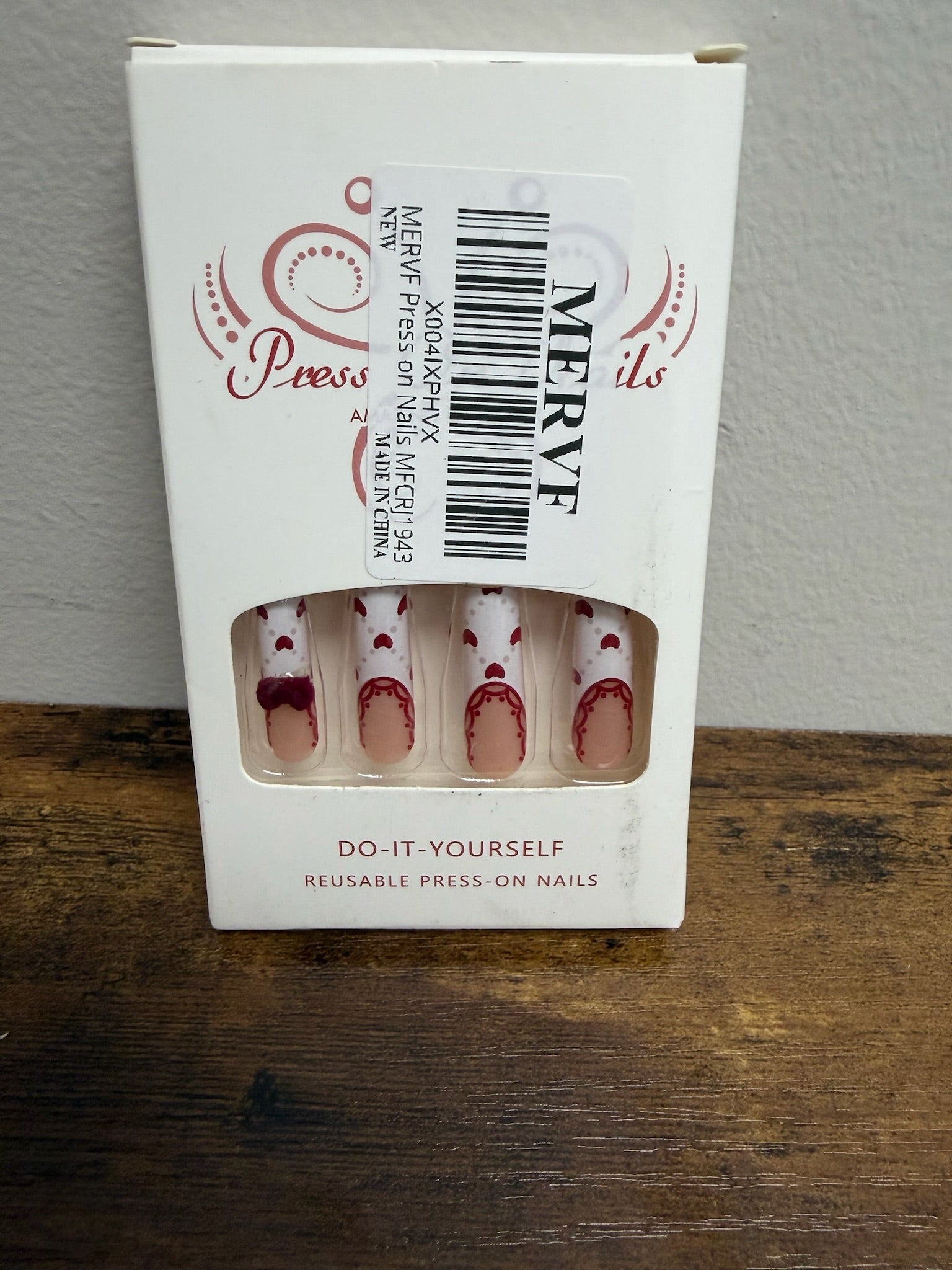 New Red Heart Nails
