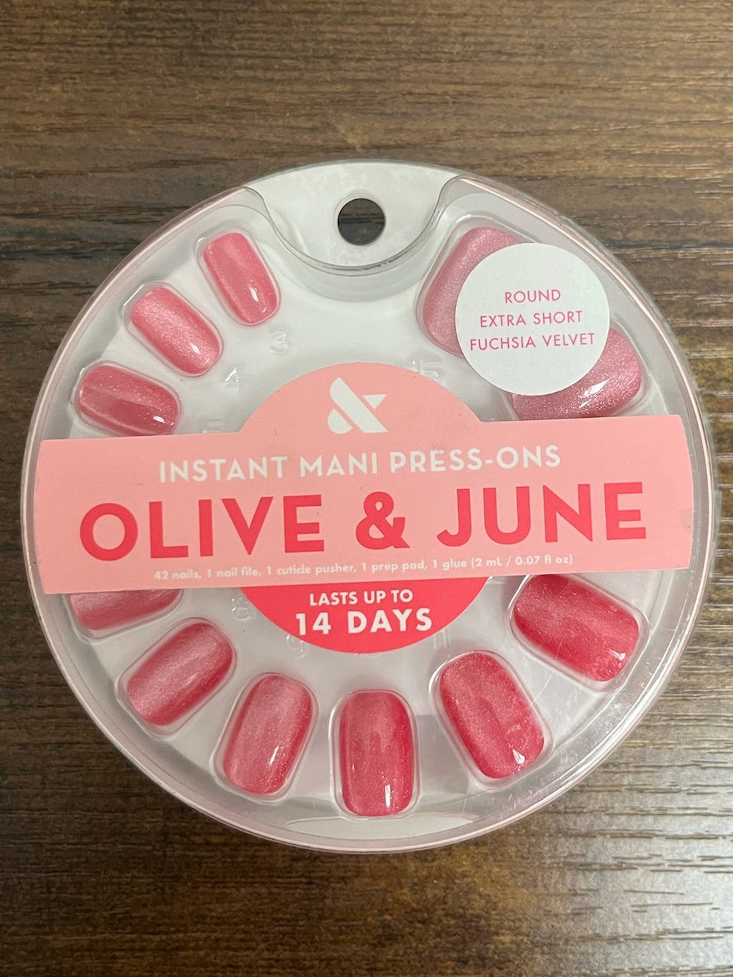 New Pink Nail Set